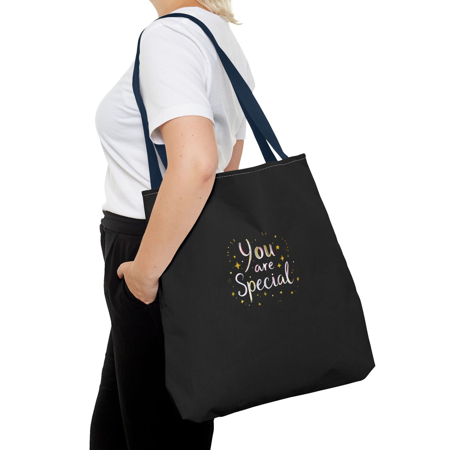 You Are Special Tote Bag | Inspirational Typography, Dotted Accent
