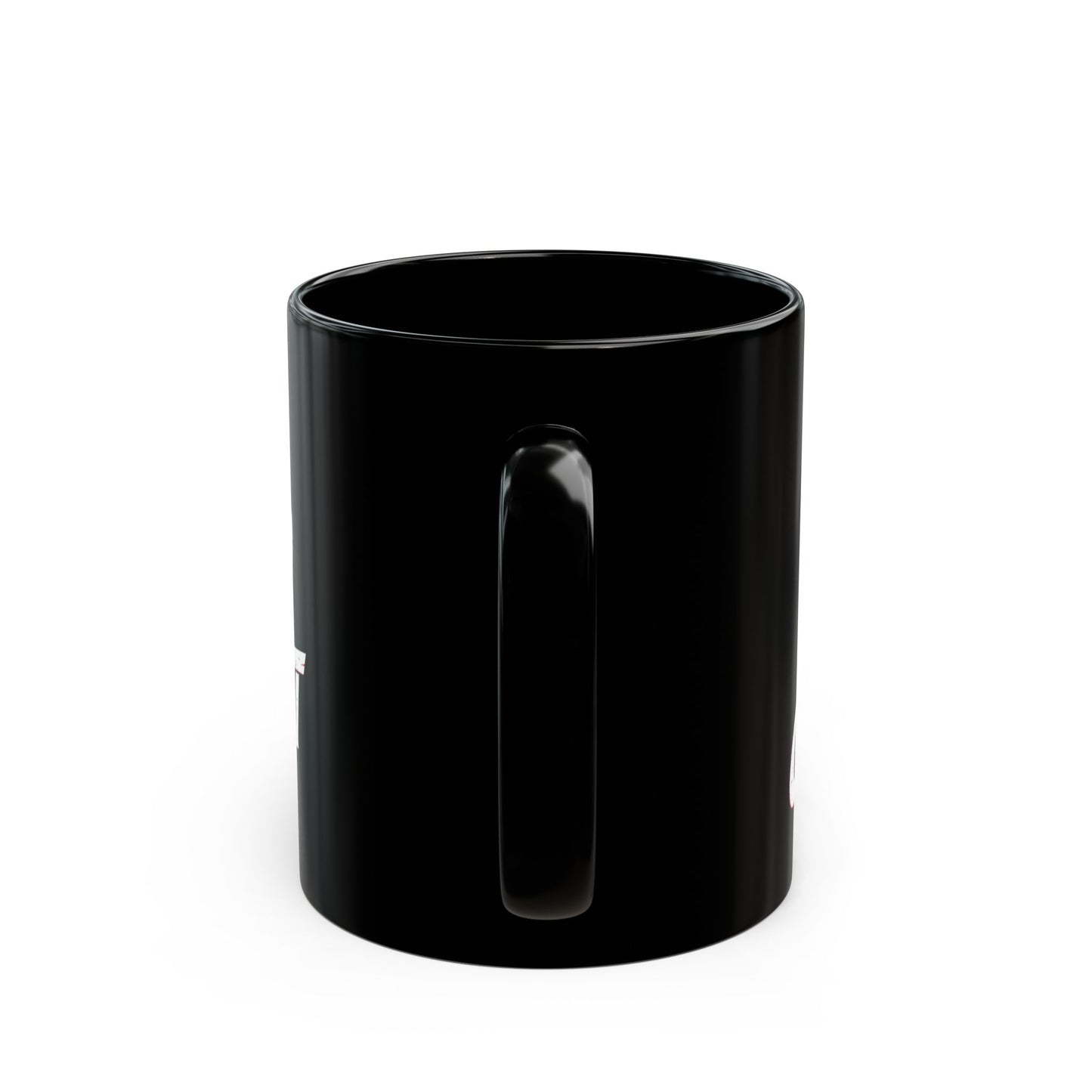 Be Bold in Christ Mug | Christian Faith Coffee Cup, Black Ceramic