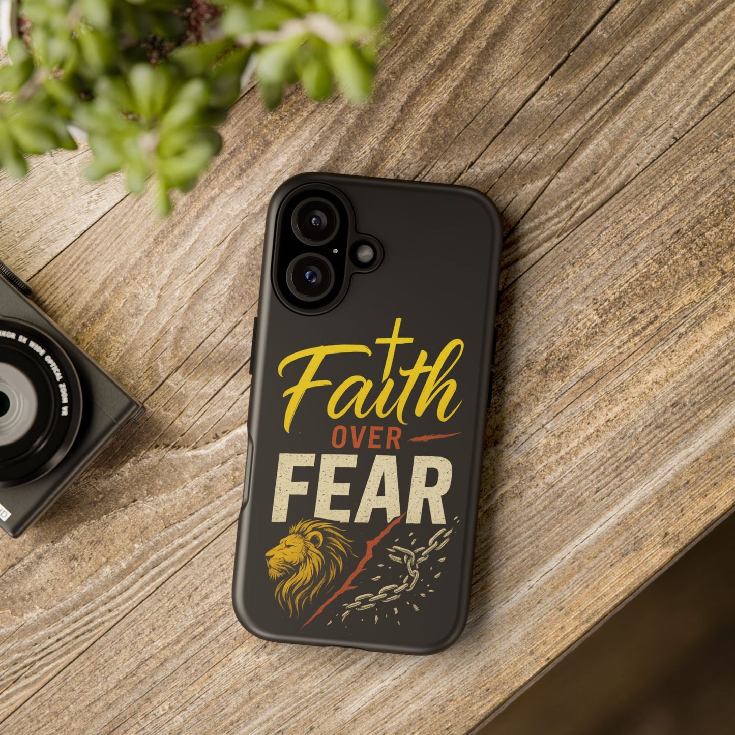 Faith Over Fear Tough Case