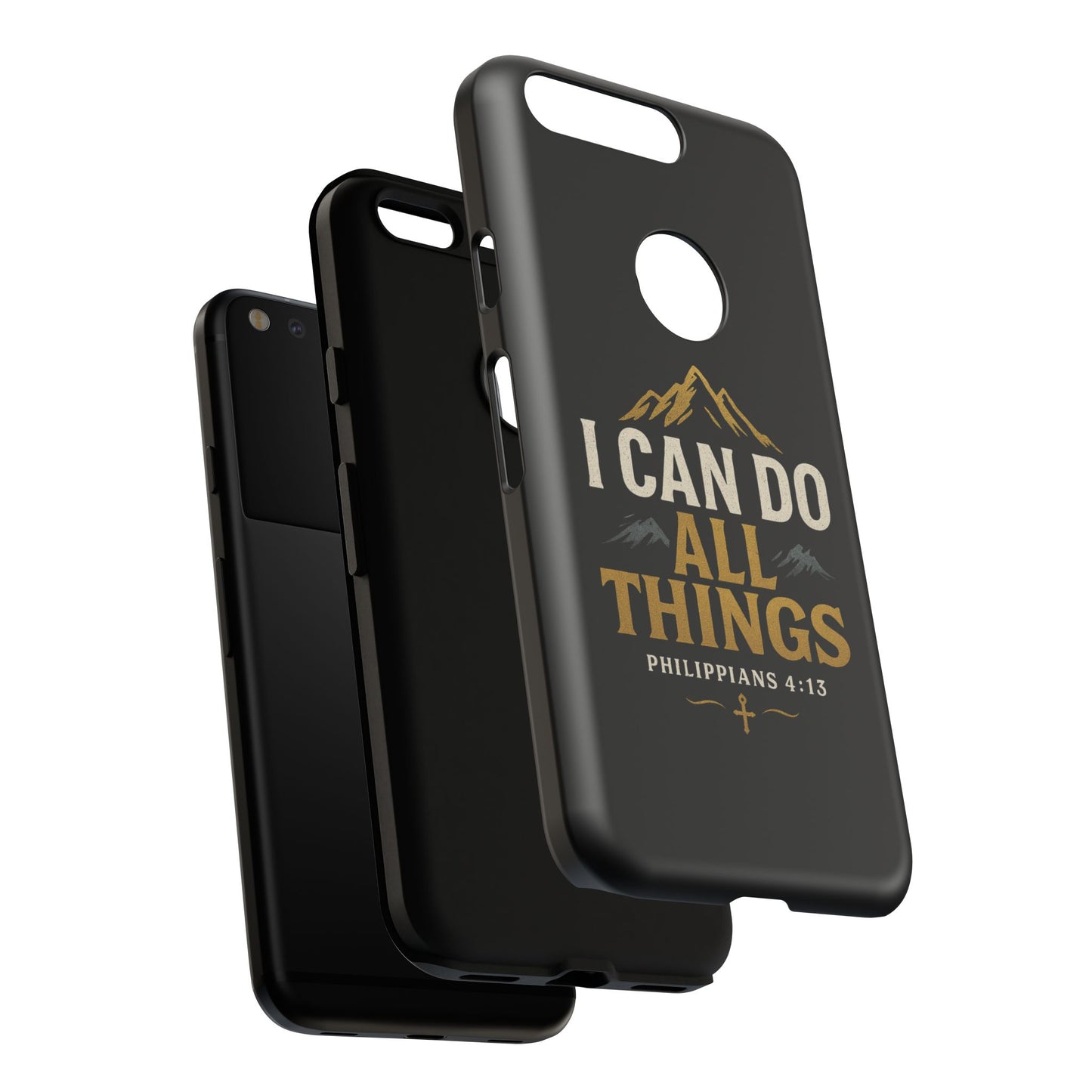 I Can Do All Things Phone Case, Inspirational Phone Cover, Christian Gift, Motivational Tech Accessory, Bible Verse Case, Tough Cases