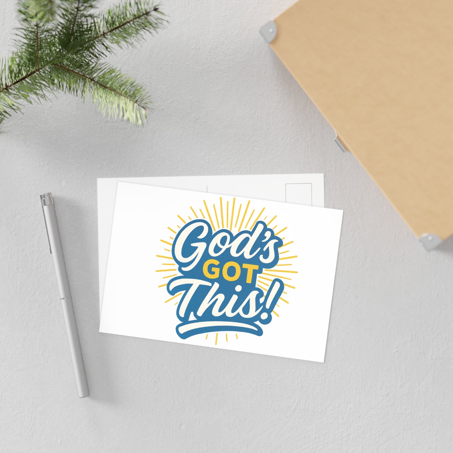 Inspirational Fine Art Postcards - Motivational Greeting Cards for Encouragement, God-themed Stationery, Gifts for Friends