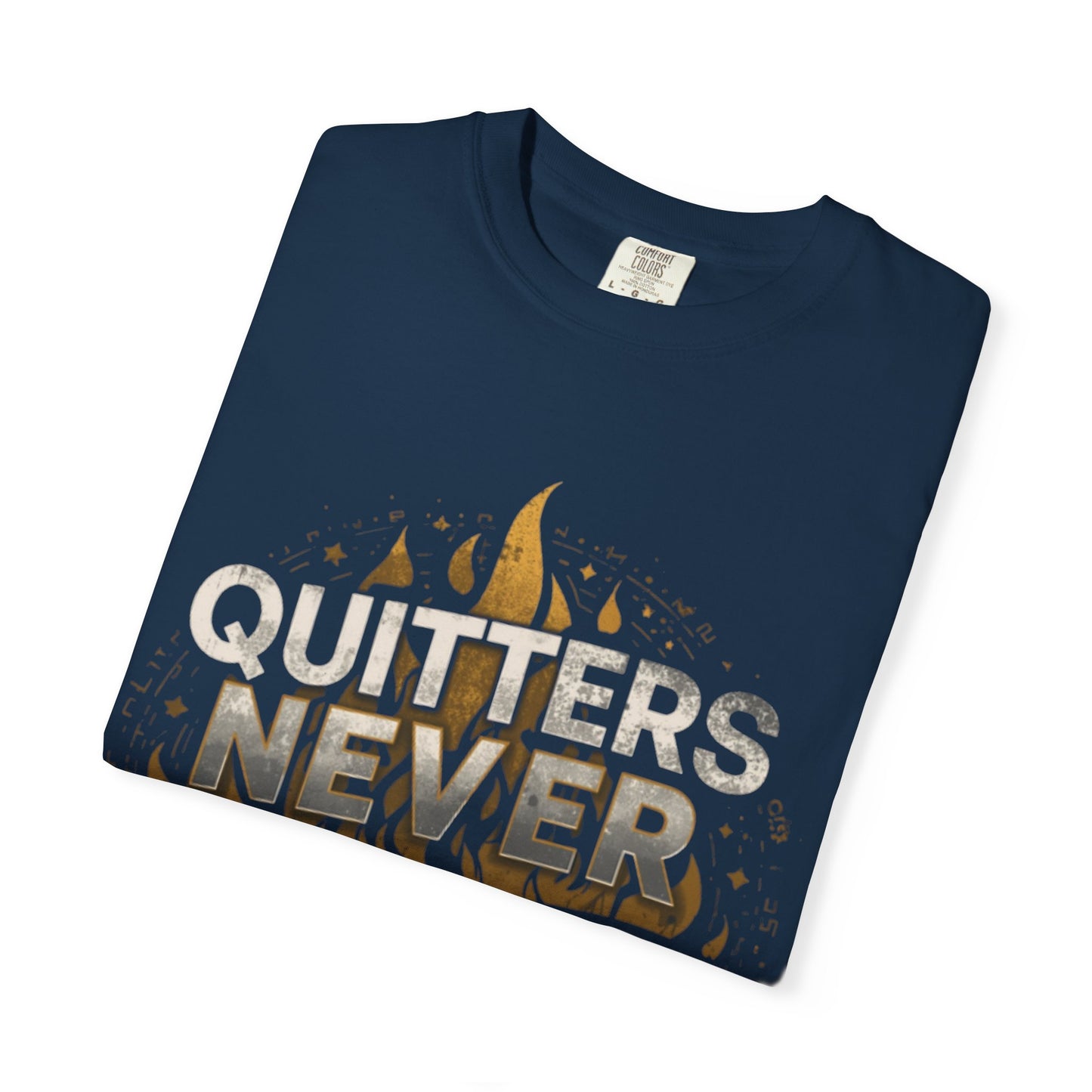 Quitters Never Win Winners Like Me Never Quit T-shirt | Motivational Gym Tee
