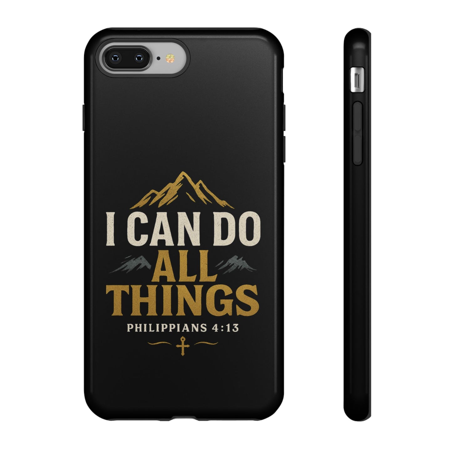 I Can Do All Things Phone Case, Inspirational Phone Cover, Christian Gift, Motivational Tech Accessory, Bible Verse Case, Tough Cases