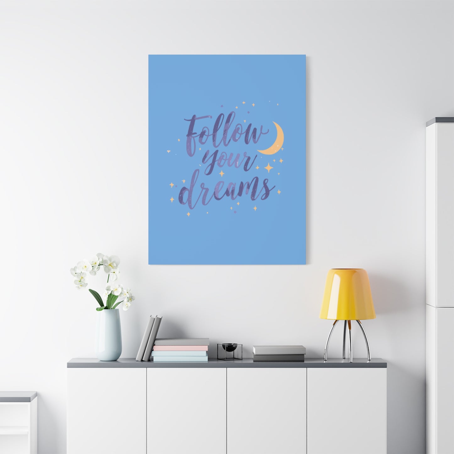 Follow Your Dreams Canvas | Matte Stretched Wall Art