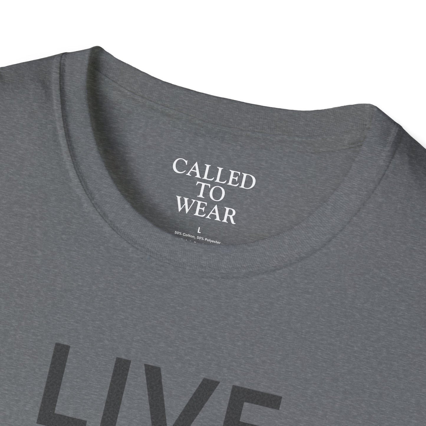 Live Boldly Love Deeply T-Shirt | Inspirational Typography Tee
