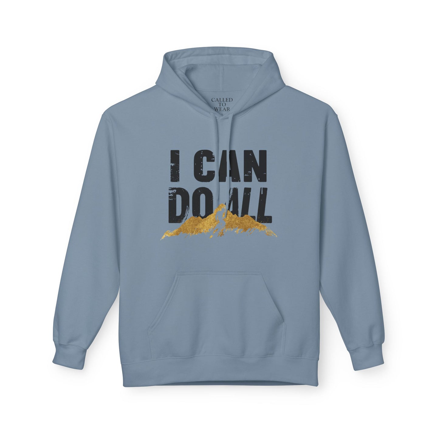 I Can Do All Mountain Hoodie | Inspirational Motivational Faith Apparel