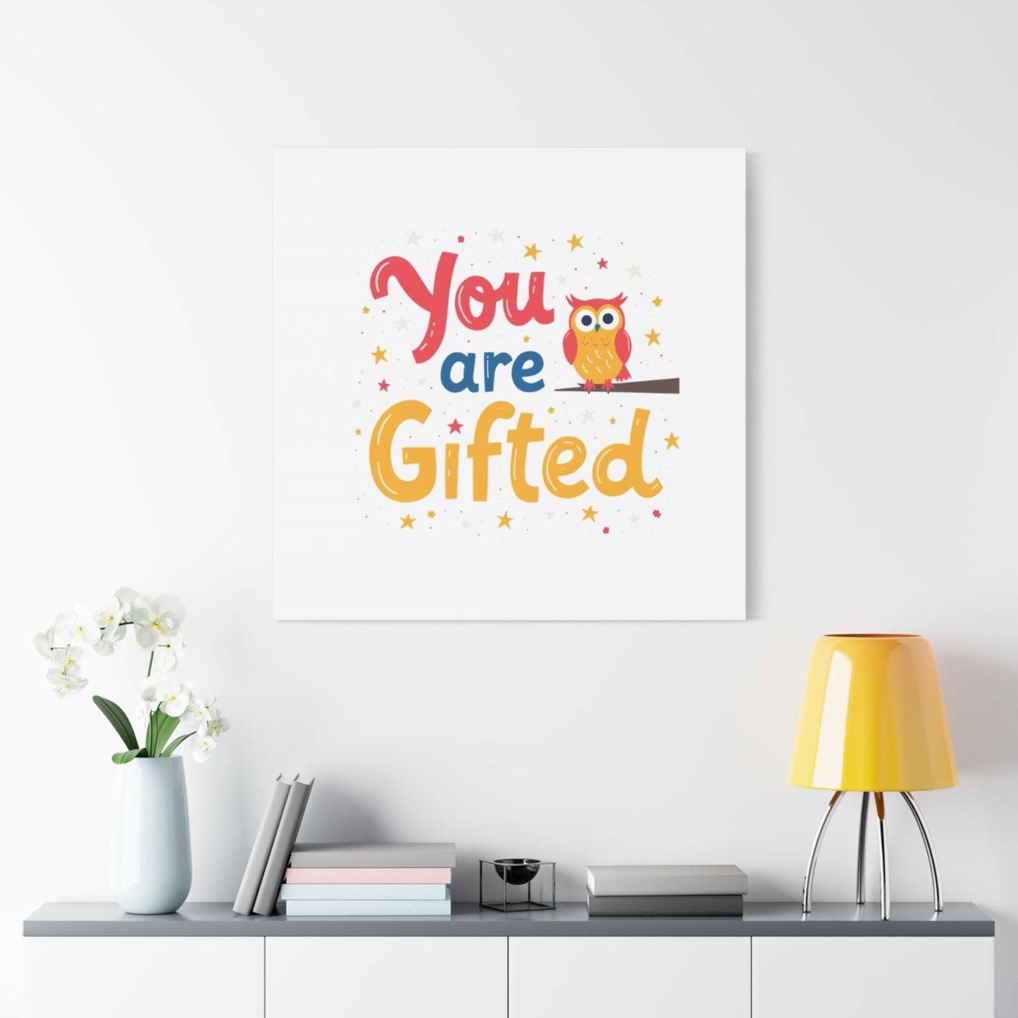 You Are Gifted Owl | Canvas