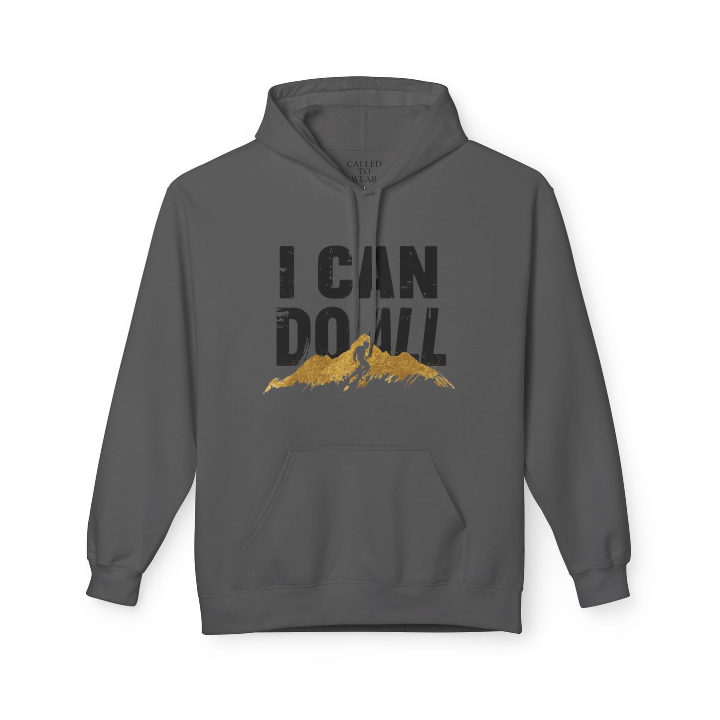 I Can Do All Mountain Hoodie | Inspirational Motivational Faith Apparel