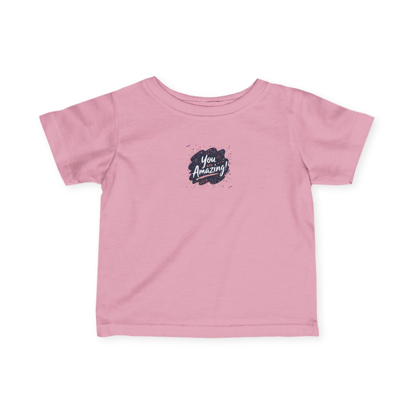 You Amazing brushstroke infant tee | hand-lettered script, soft cotton
