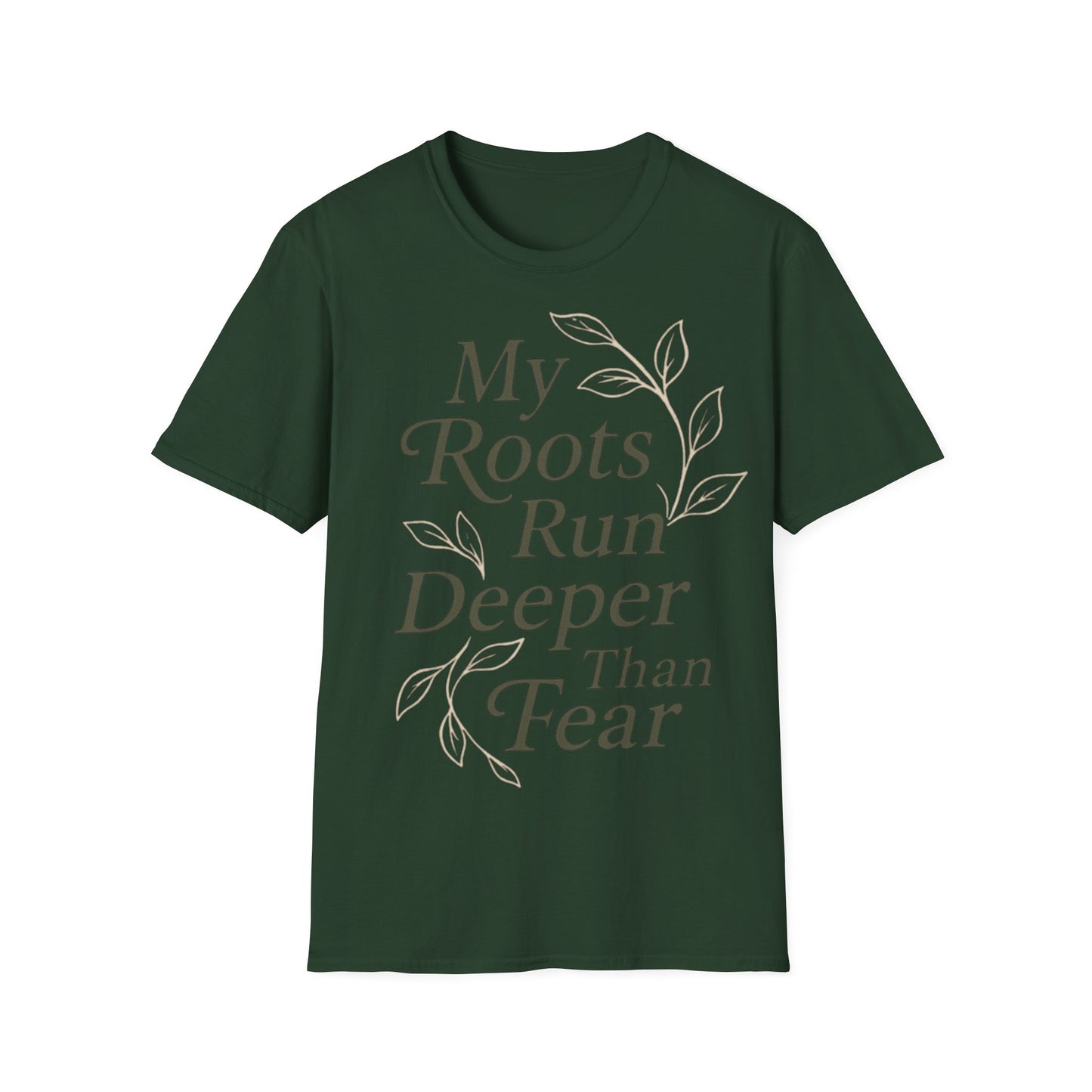 Strength Inspirational Unisex T-Shirt - Fearless Quote Tee, Motivational Gift for Friends