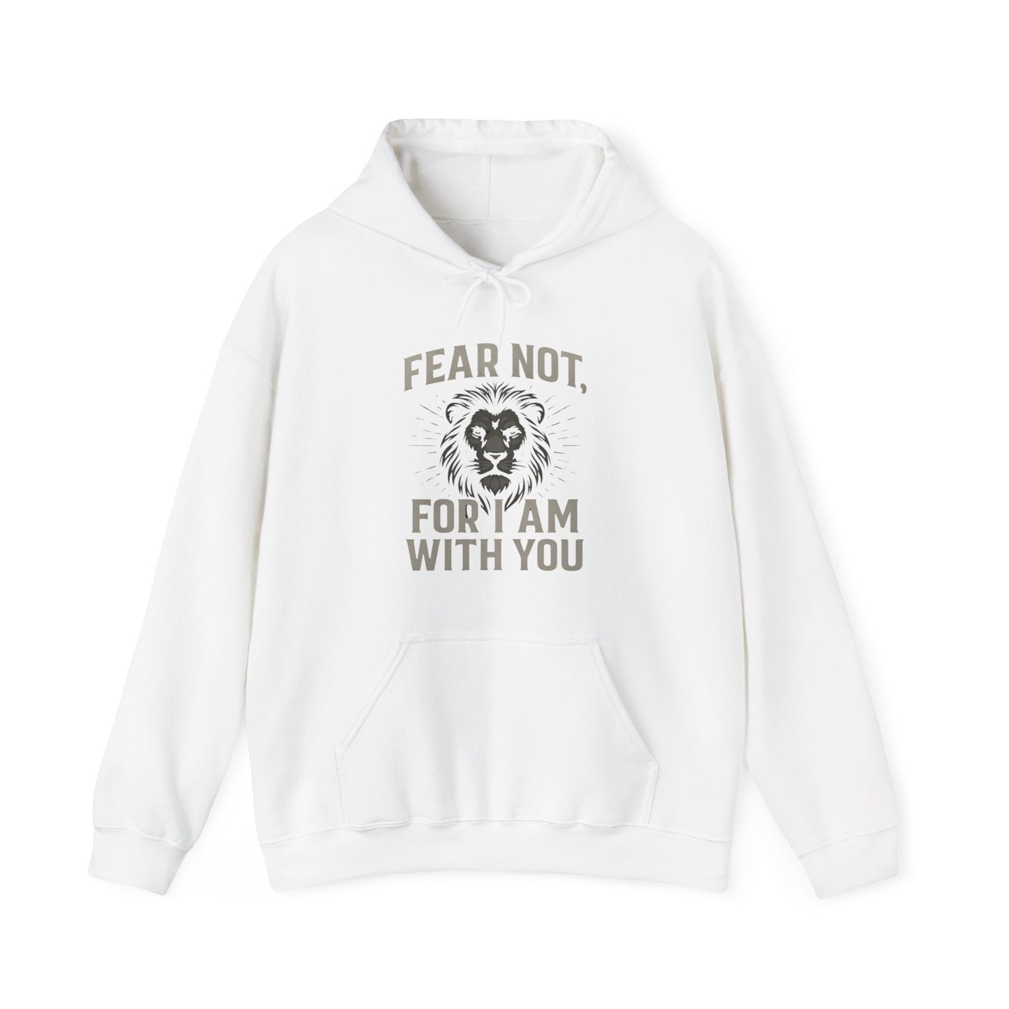 Fear Not Hoodie - Unisex Heavy Blend Sweatshirt, Inspirational Gift, Cozy Apparel, Perfect for Everyday Wear, Bible Verse Clothing