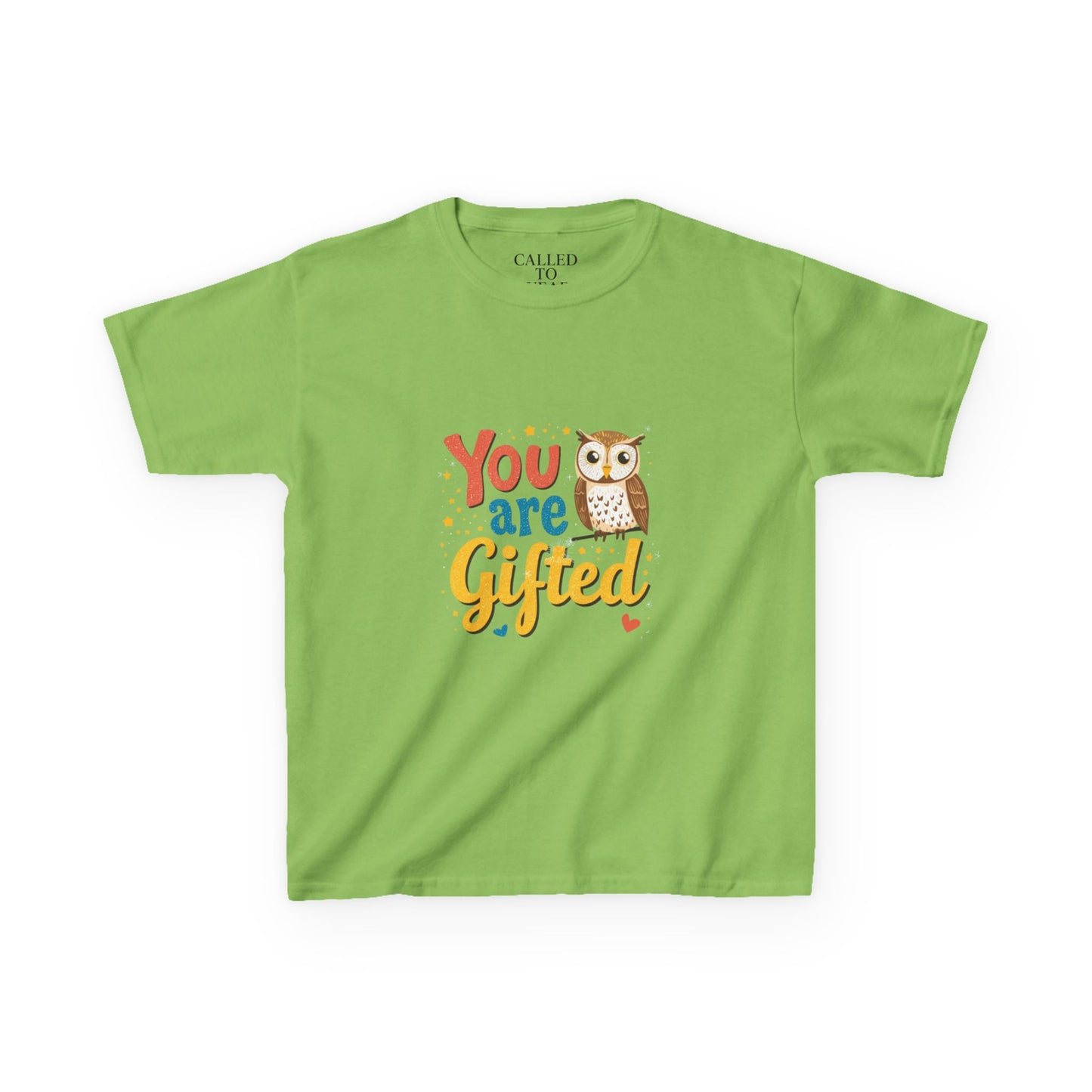 You Are Gifted Owl Kids Tee | Encouraging Children's Shirt