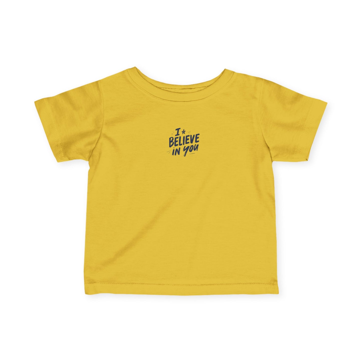 I Believe In You Infant Tee | Encouraging Baby Shirt, Minimal Script