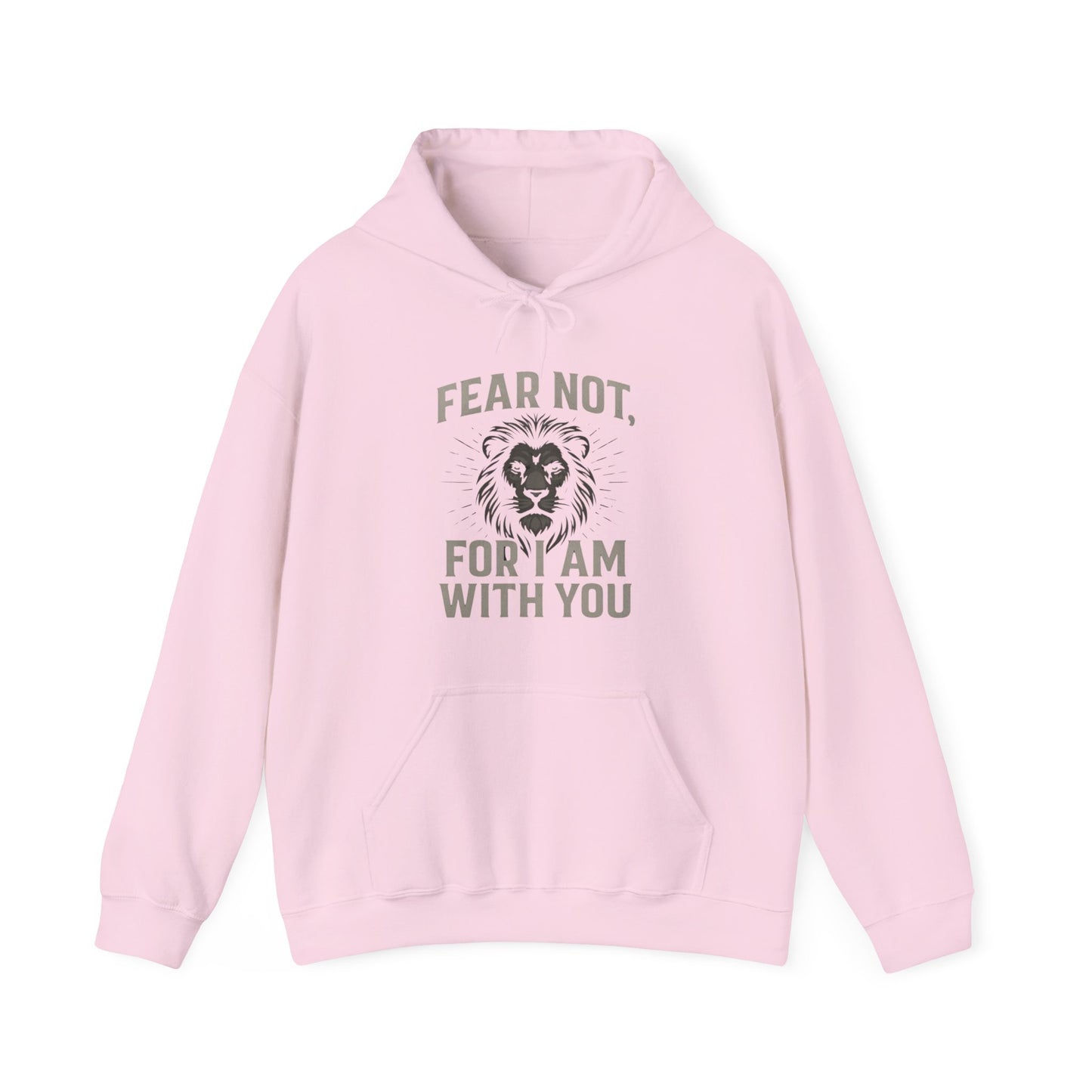 Fear Not Hoodie - Unisex Heavy Blend Sweatshirt, Inspirational Gift, Cozy Apparel, Perfect for Everyday Wear, Bible Verse Clothing