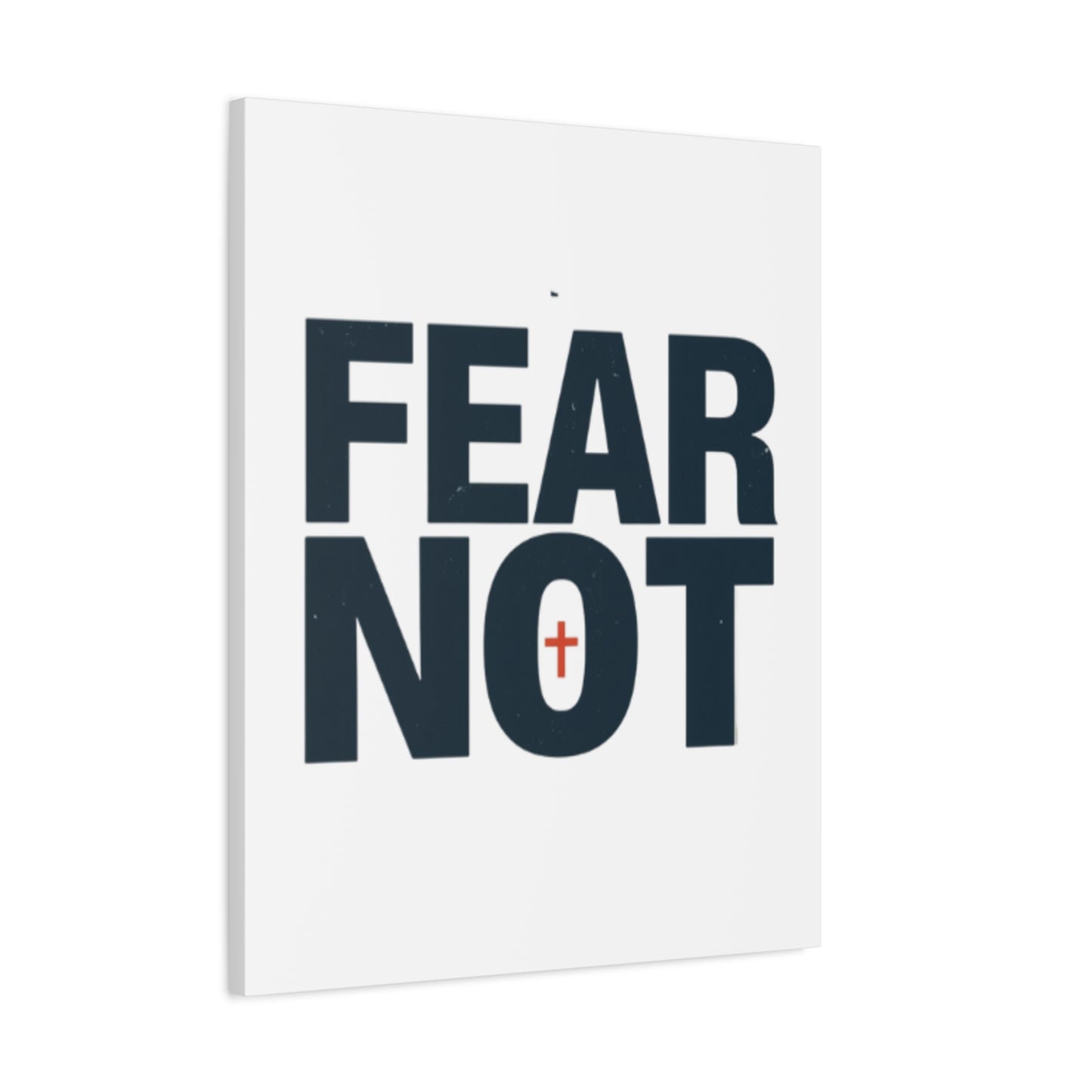 Fear Not canvas | Christian wall art, stretched matte gallery wrap