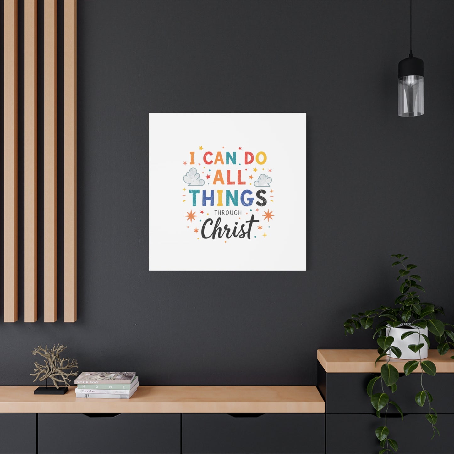 I Can Do All Things Through Christ Matte Canvas