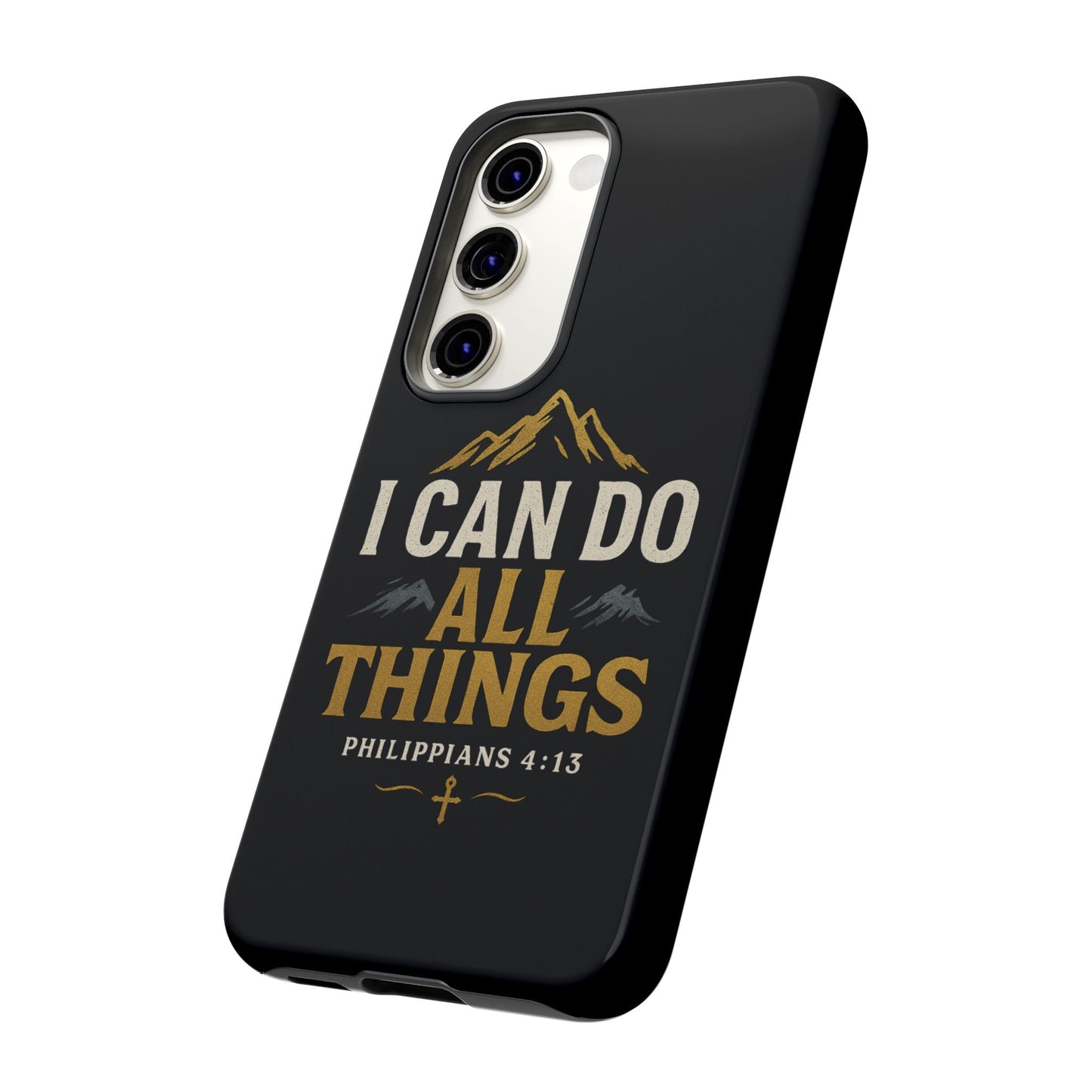 I Can Do All Things Phone Case, Inspirational Phone Cover, Christian Gift, Motivational Tech Accessory, Bible Verse Case, Tough Cases