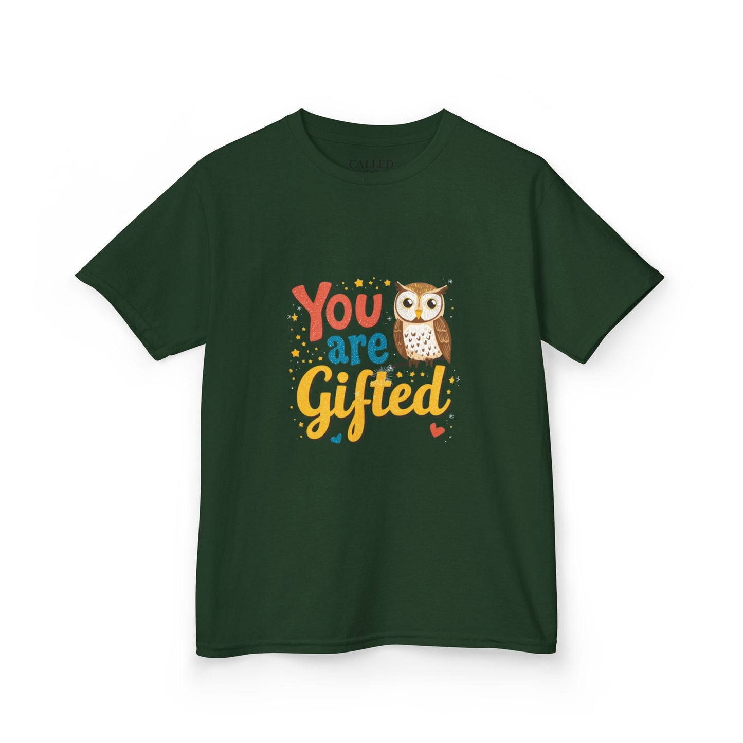 You Are Gifted Owl Kids Tee | Encouraging Children's Shirt