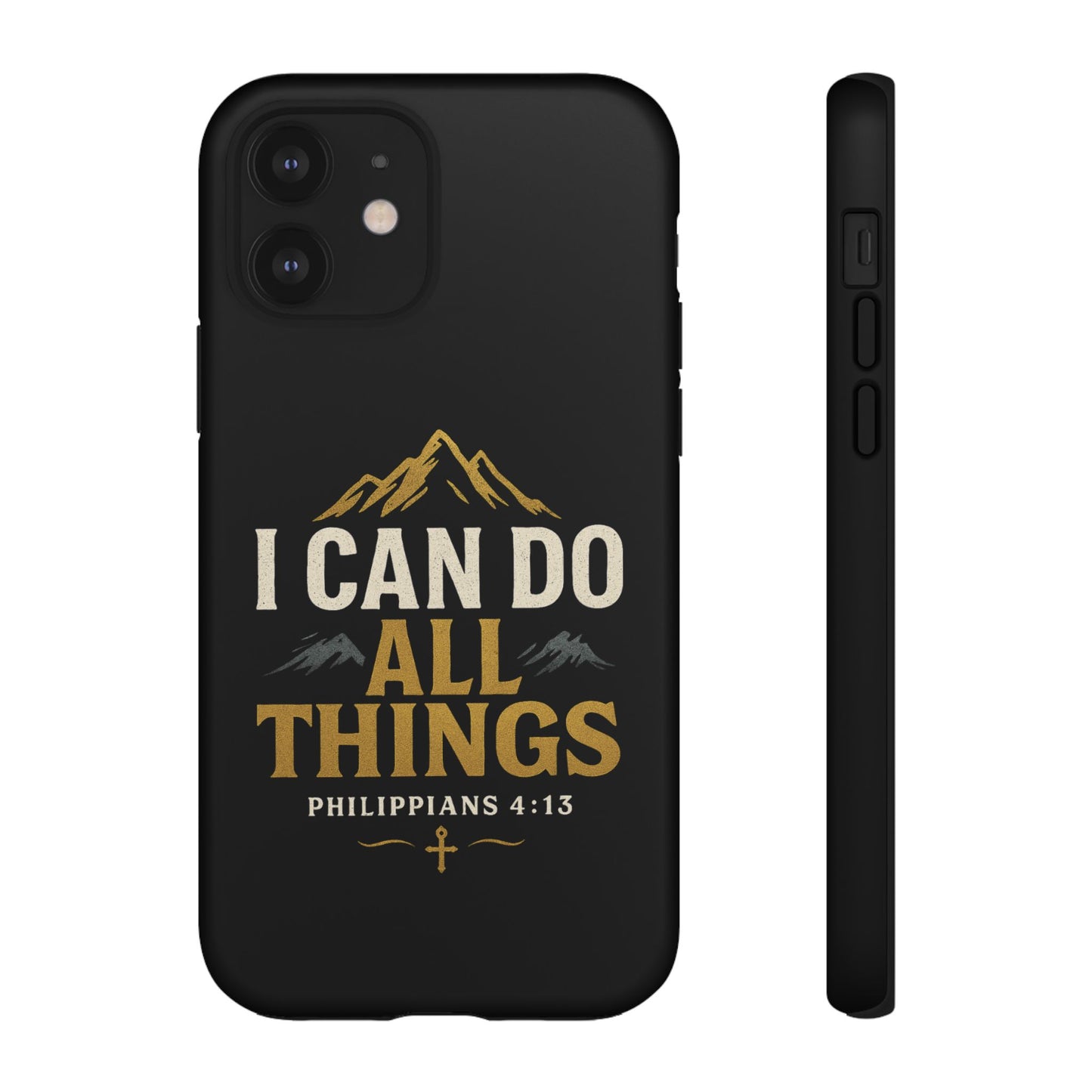 I Can Do All Things Phone Case, Inspirational Phone Cover, Christian Gift, Motivational Tech Accessory, Bible Verse Case, Tough Cases