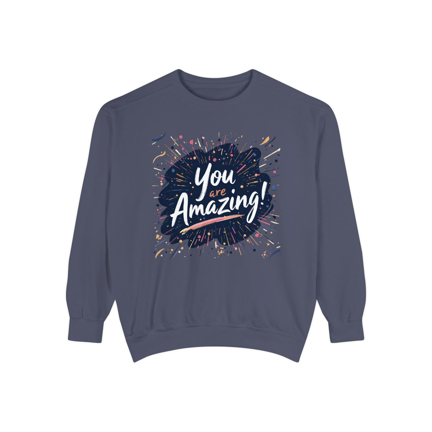 You Are Amazing sweatshirt | Inspirational Typography Crewneck
