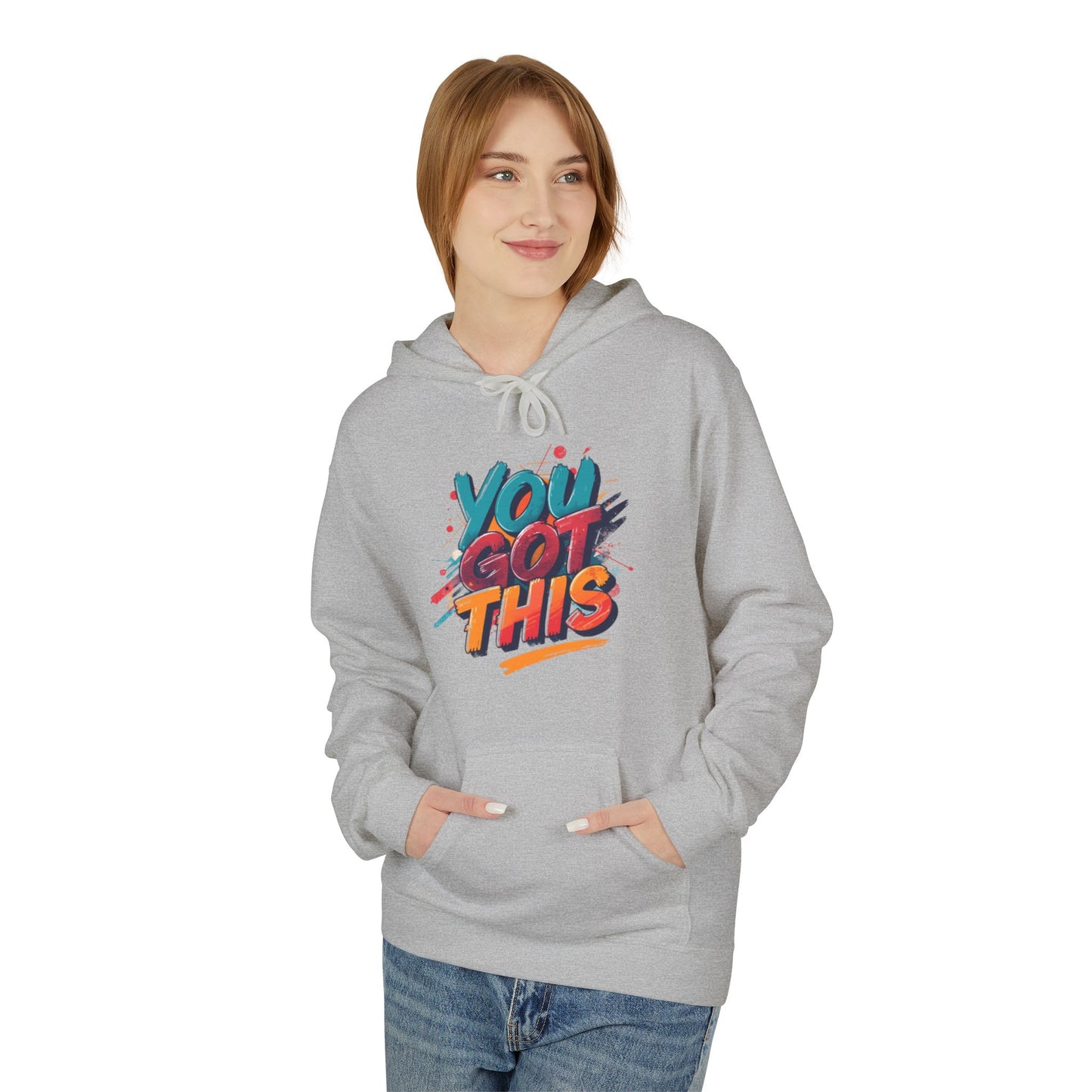 You Got This Brush Lettering Hoodie | Encouragement Motivational Pullover