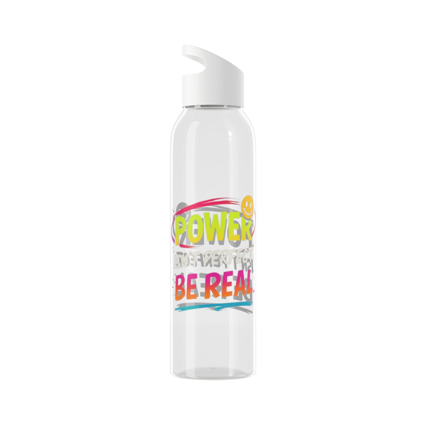 Sky Water Bottle - Colorful Motivational Drinkware, Perfect for Fitness, School, Gifts, and Wellness