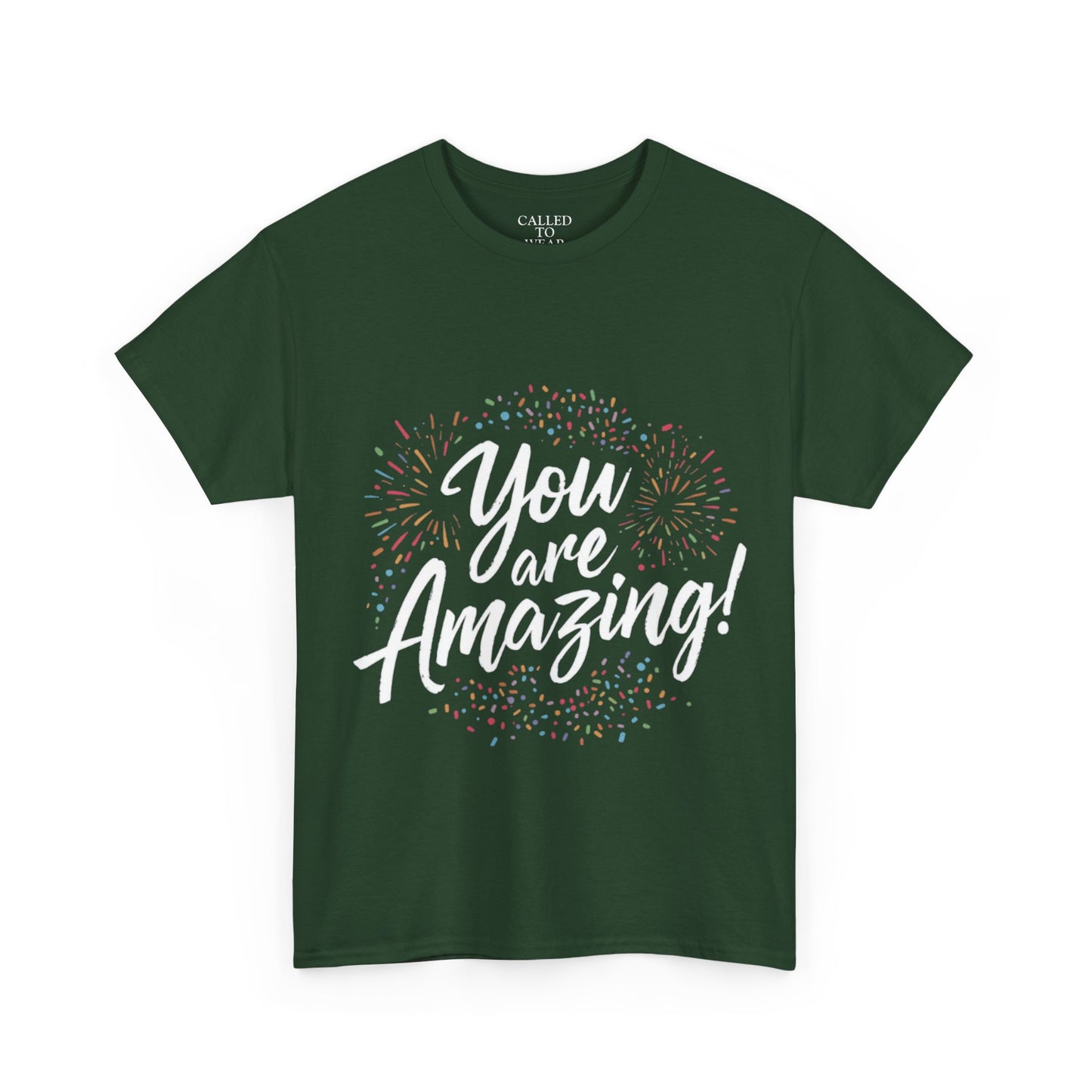 You Are Amazing! Tee | Encouragement Shirt, Confetti Graphic