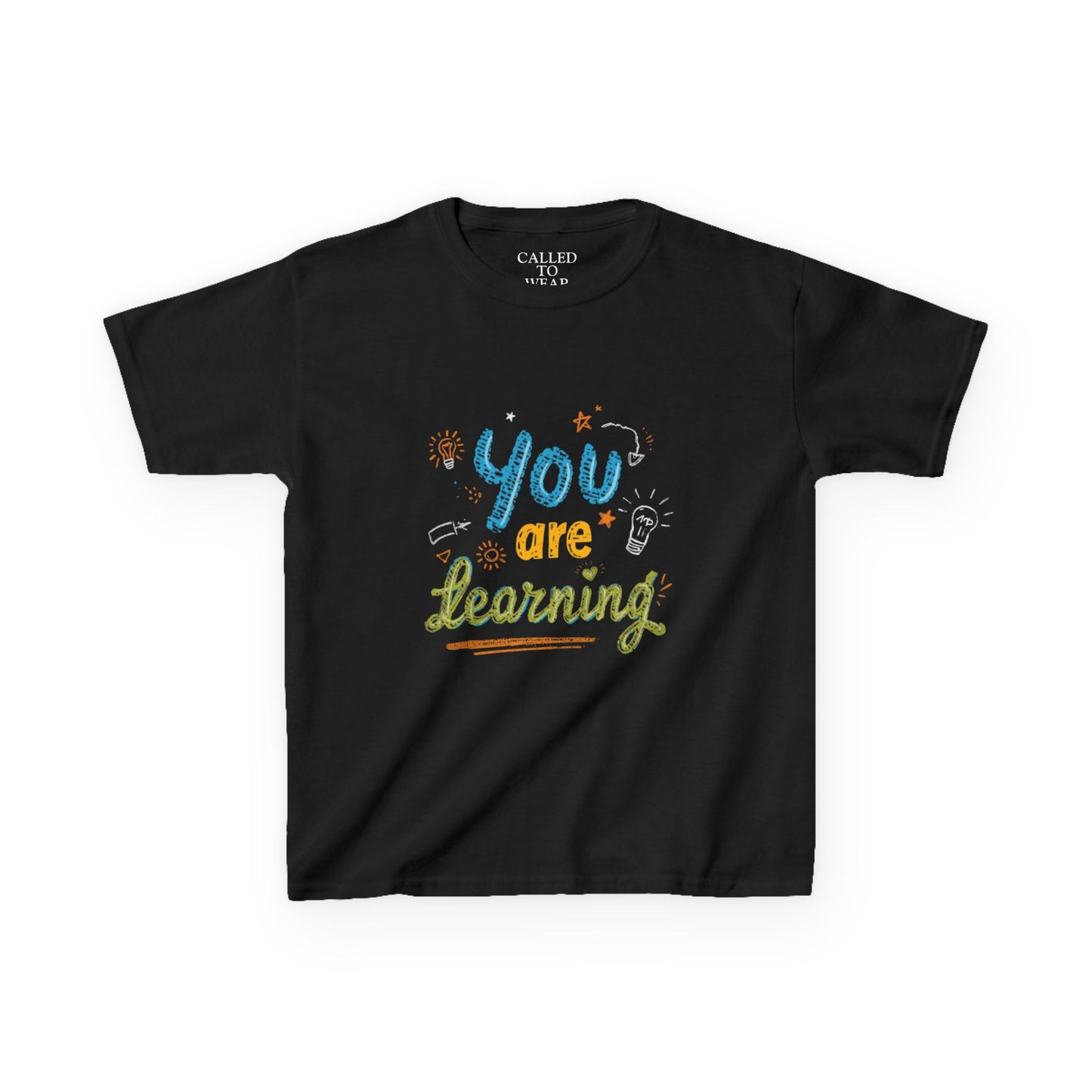 You Are Learning kids tee, school doodles | encouraging classroom shirt