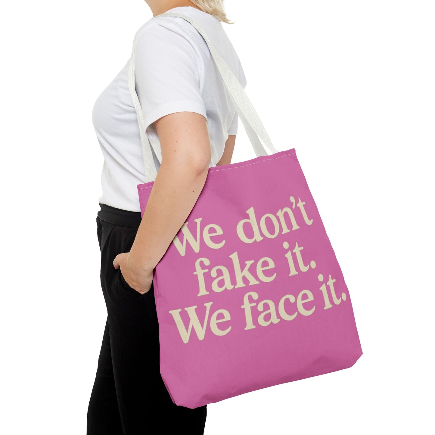 Empowering Tote Bag | Motivational Quote Tote | Everyday Carry, Gift for Friends, Positive Affirmation Bag, Stylish Shopping Bag