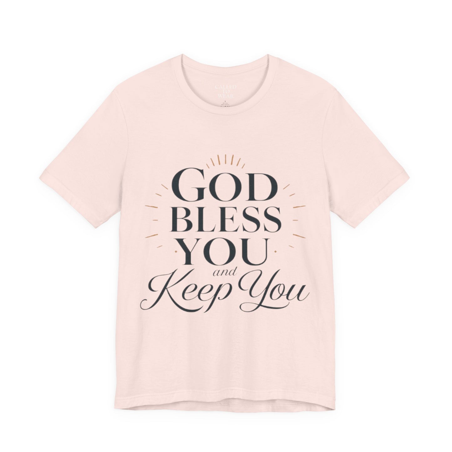 God Bless You and Keep You T-Shirt | Faith-Based Scripture Tee
