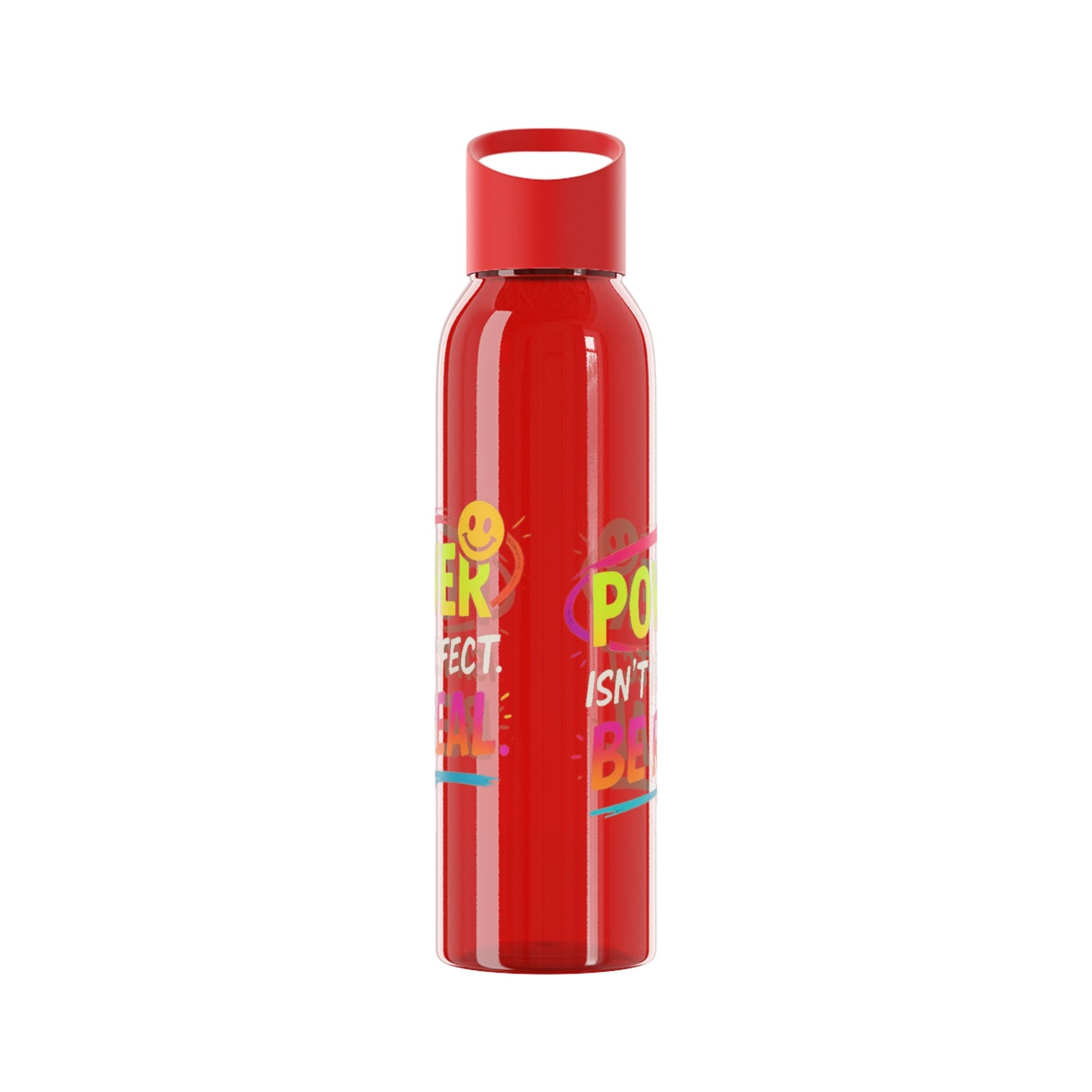 Sky Water Bottle - Colorful Motivational Drinkware, Perfect for Fitness, School, Gifts, and Wellness