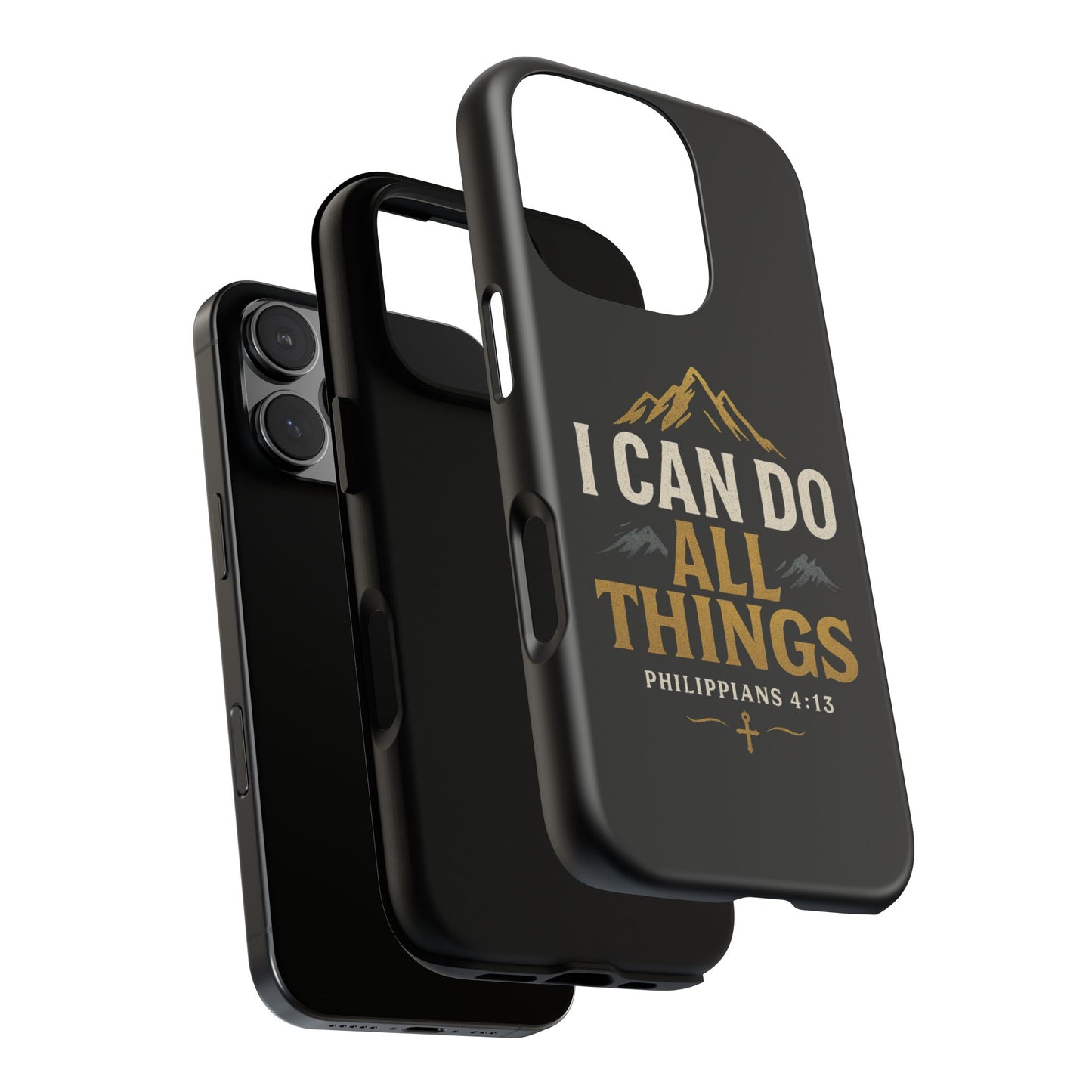I Can Do All Things Phone Case, Inspirational Phone Cover, Christian Gift, Motivational Tech Accessory, Bible Verse Case, Tough Cases