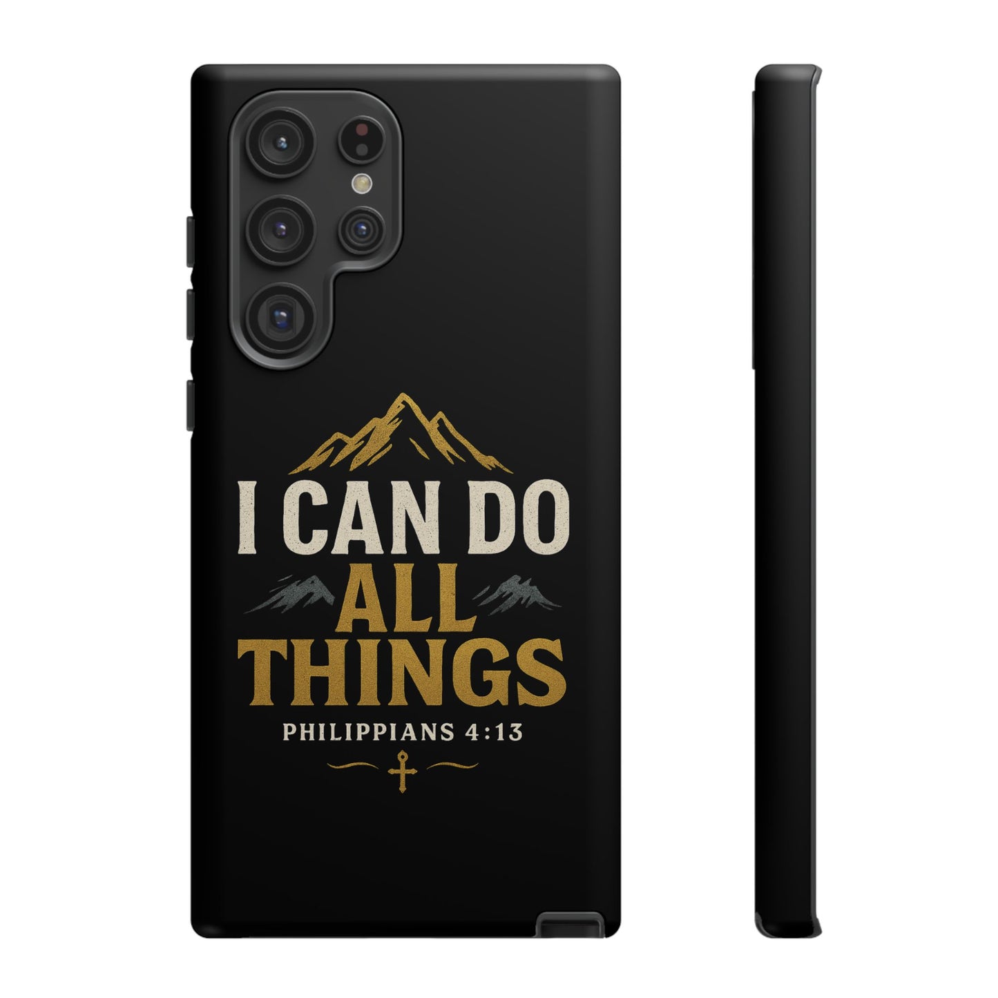 I Can Do All Things Phone Case, Inspirational Phone Cover, Christian Gift, Motivational Tech Accessory, Bible Verse Case, Tough Cases
