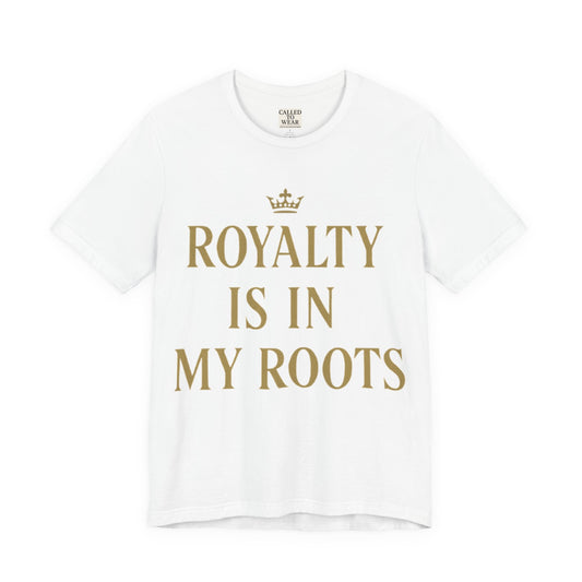 Royalty Roots Tee - Unisex Jersey Short Sleeve T-Shirt, Perfect for Family Gatherings, Casual Outings, Birthdays, Gifts