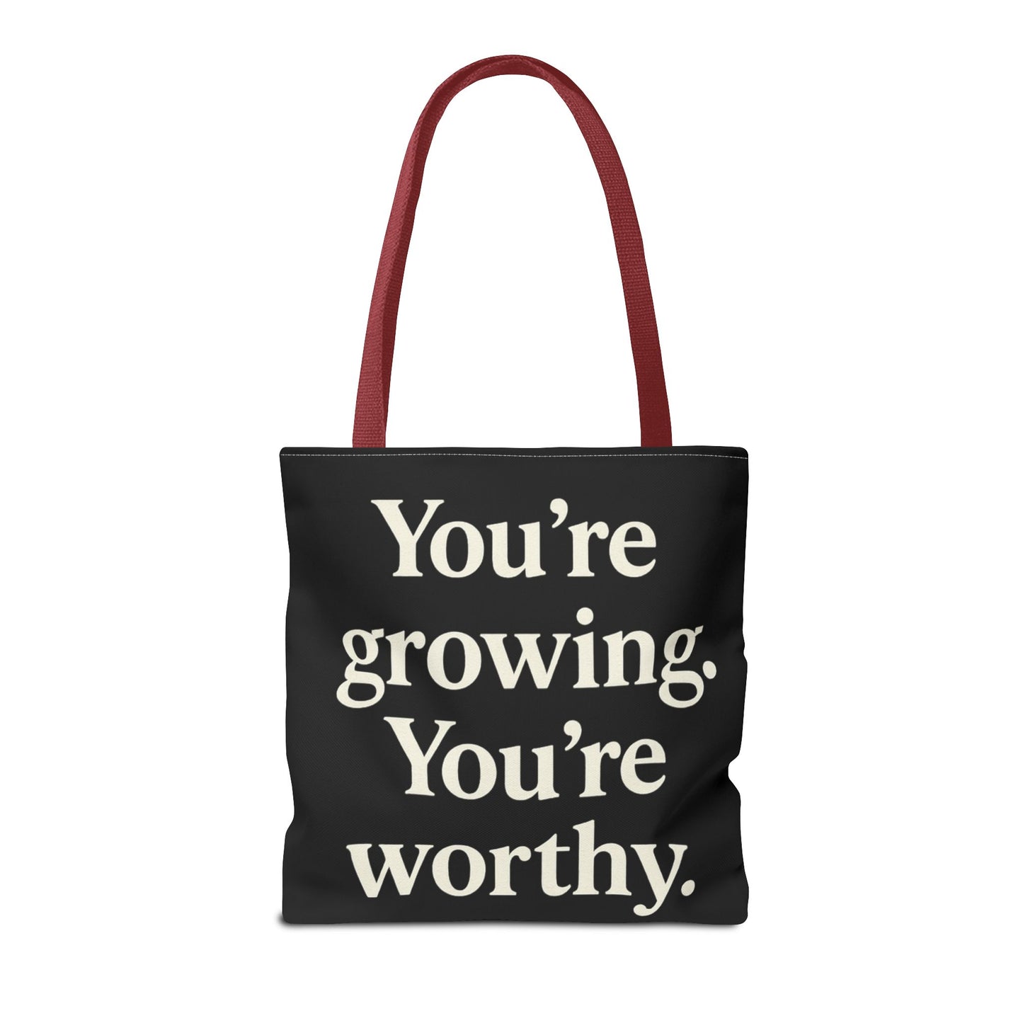 Empowering Affirmation Tote Bag 'You Are Enough' Inspirational Everyday Tote