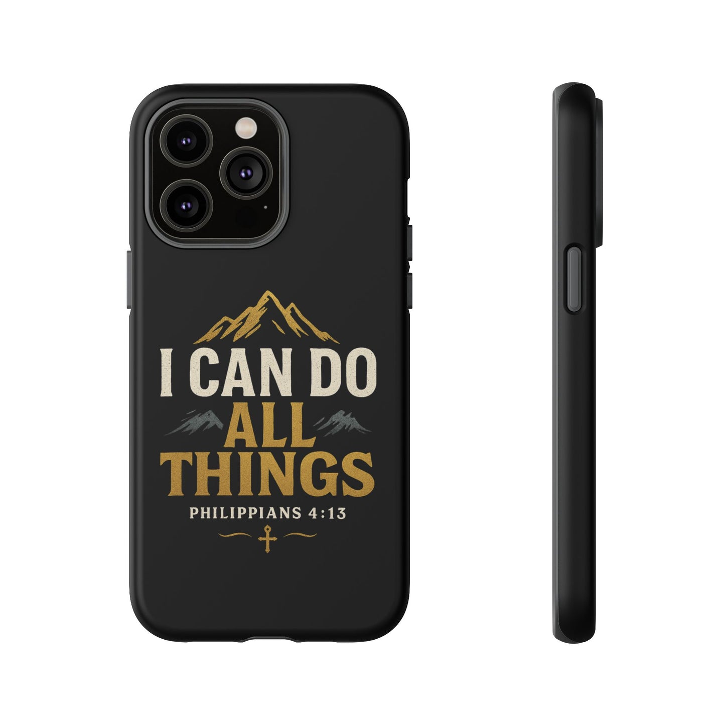 I Can Do All Things Phone Case, Inspirational Phone Cover, Christian Gift, Motivational Tech Accessory, Bible Verse Case, Tough Cases
