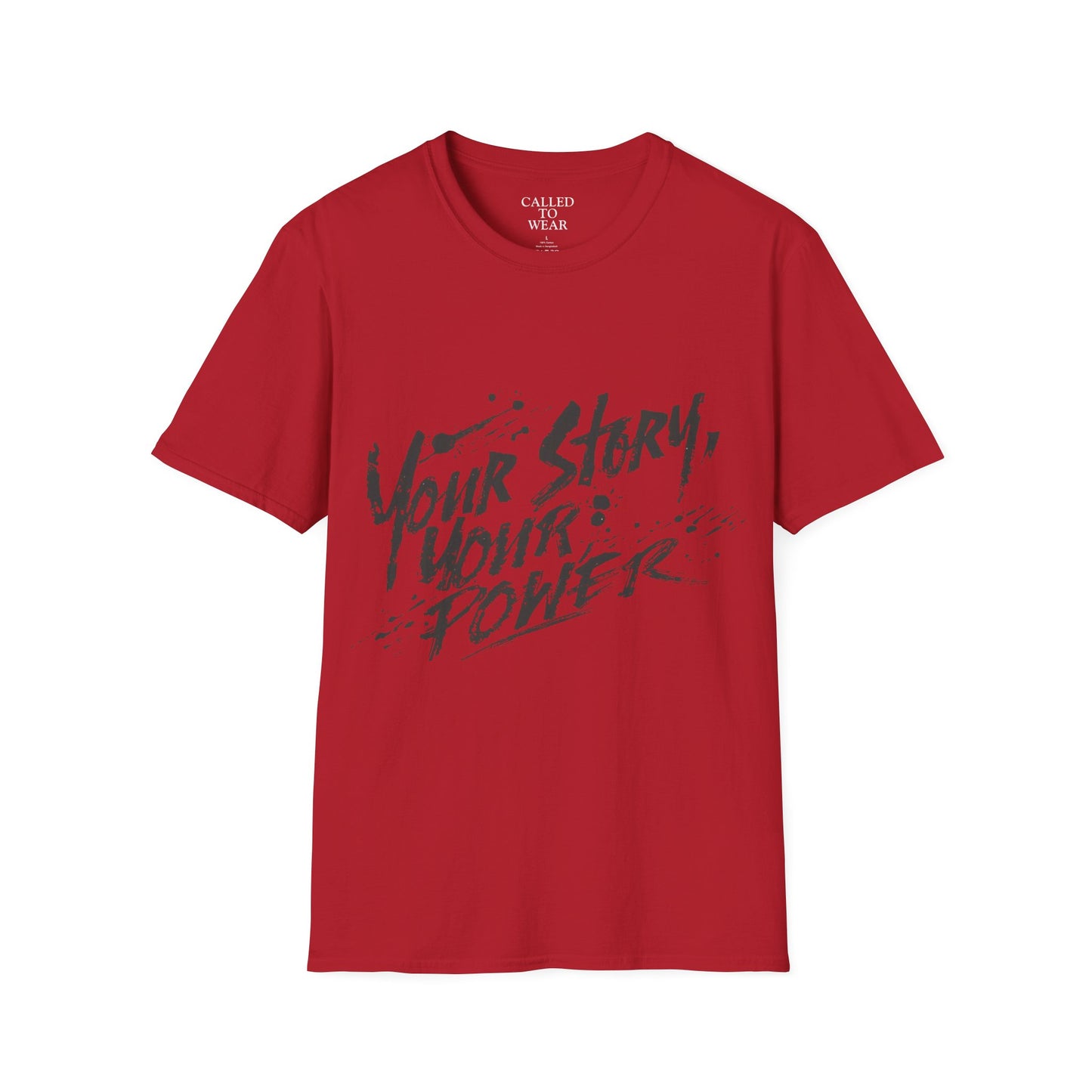 Your Story Your Power T-Shirt | Inspirational Script Typography