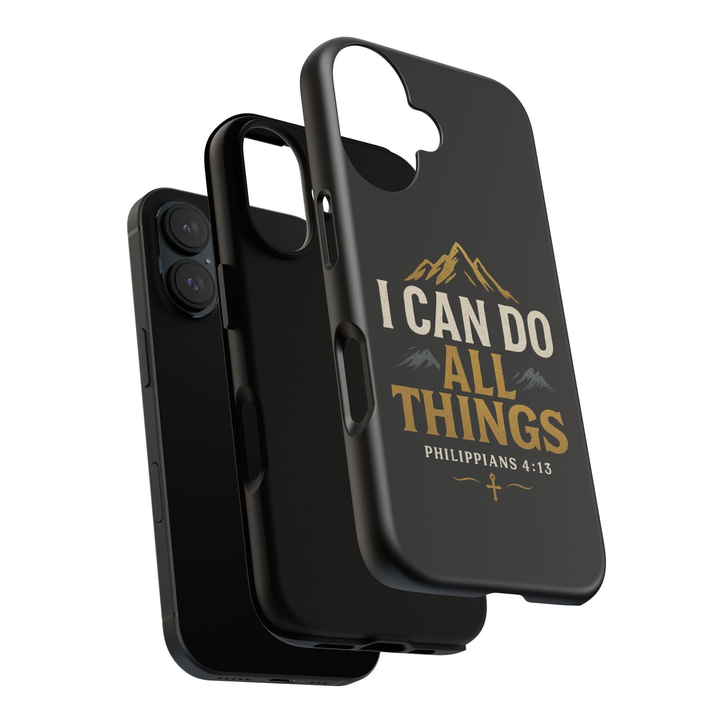I Can Do All Things Phone Case, Inspirational Phone Cover, Christian Gift, Motivational Tech Accessory, Bible Verse Case, Tough Cases