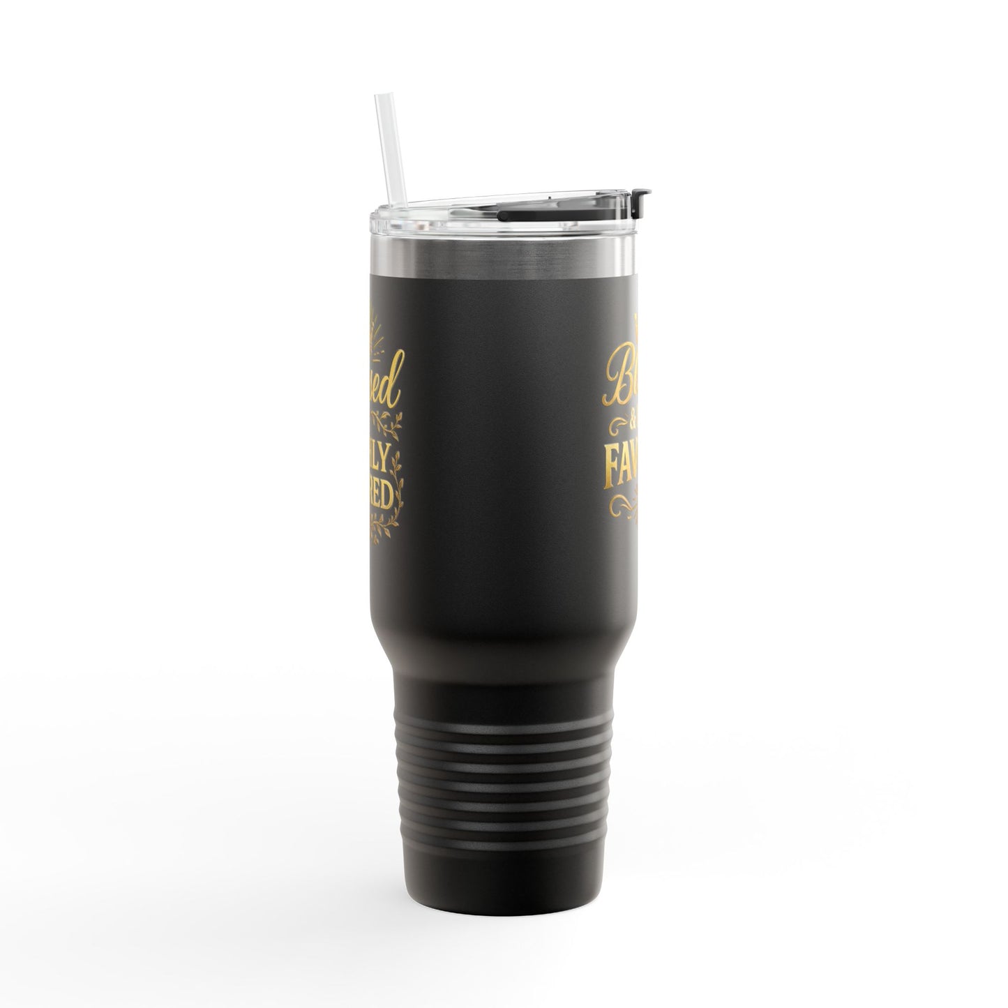 Blessed & Highly Favored 40oz Insulated Travel Mug - Inspirational On-the-Go Drinkware, Perfect for Gifts, Travel Essentials, and [...]