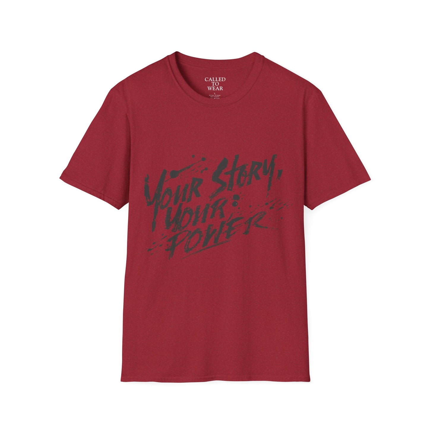 Your Story Your Power T-Shirt | Inspirational Script Typography