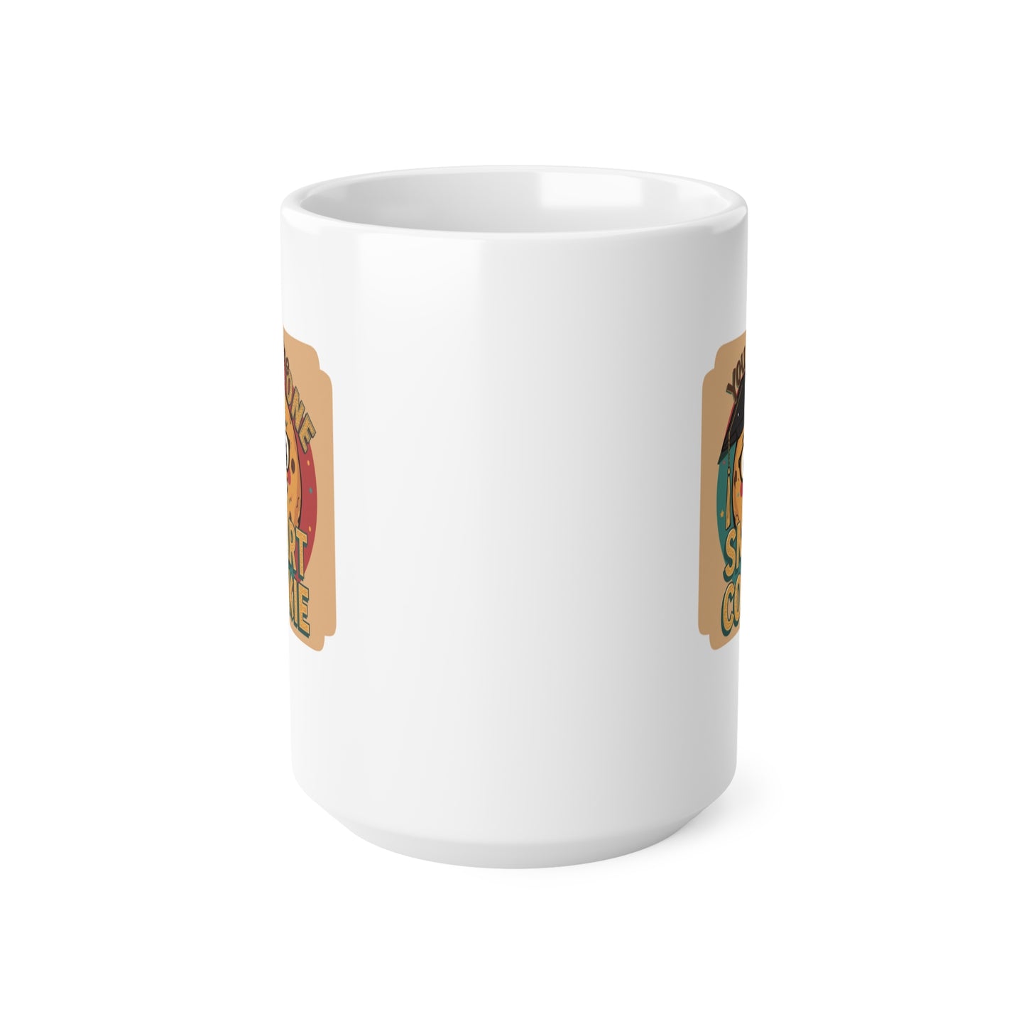 You Are One Smart Cookie Ceramic Mug | Graduation Cookie Design, 11oz & 15oz