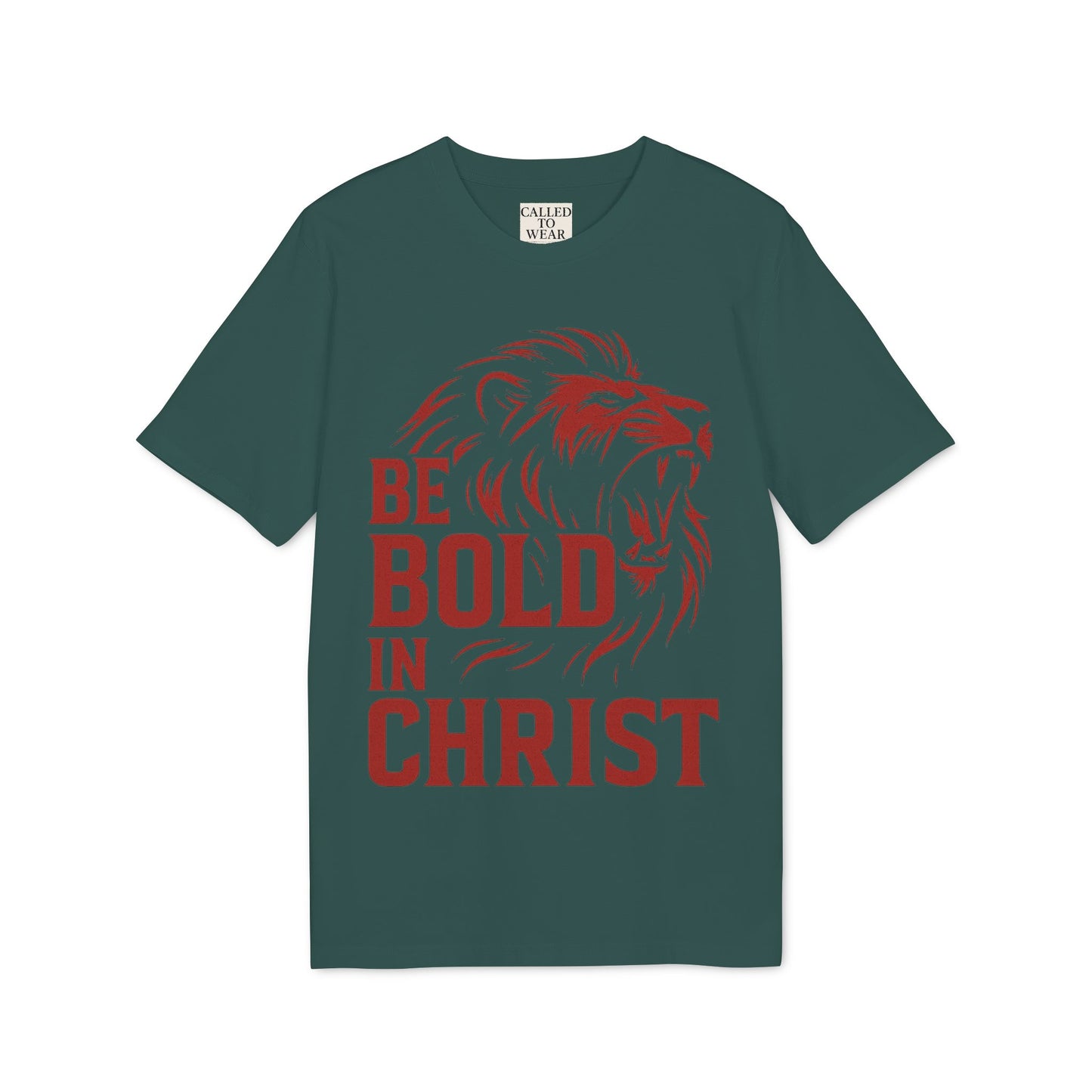 Bold in Christ Unisex T-shirt, Inspirational Christian Tee, Faith-Based Apparel
