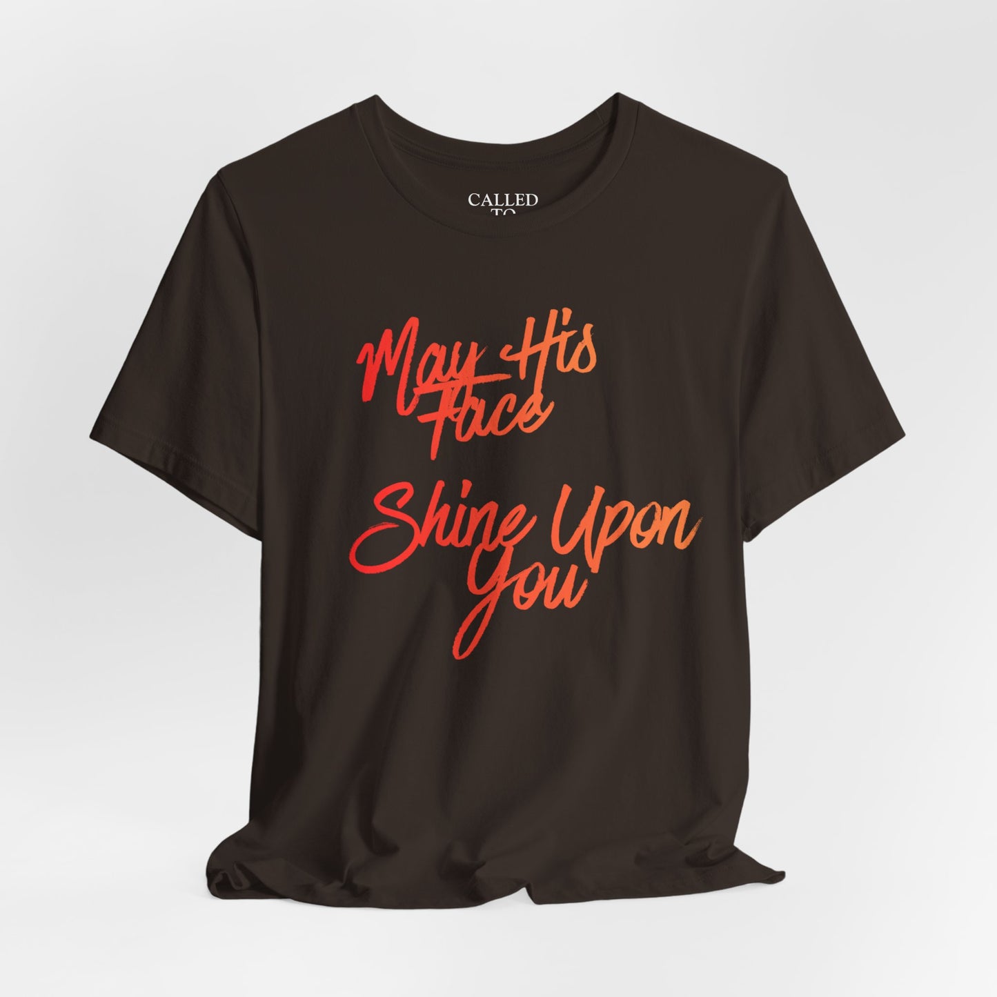 May His Face Shine Upon You Tee | Christian Blessing Shirt
