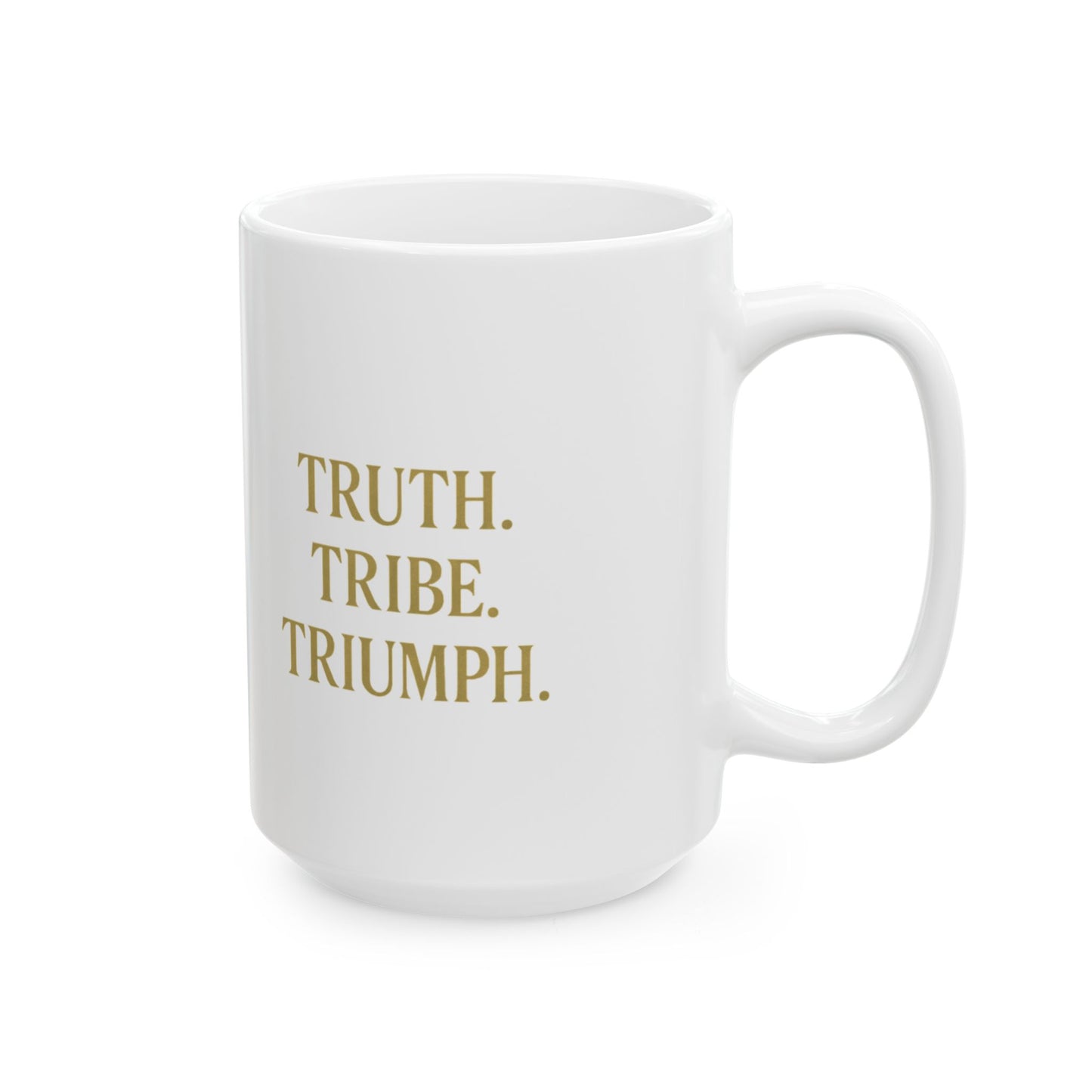 Inspiring Ceramic Mug - Truth, Tribe, Triumph | Motivational Gift for Friends, Family, or Yourself | Coffee Lover, Inspirational [...]