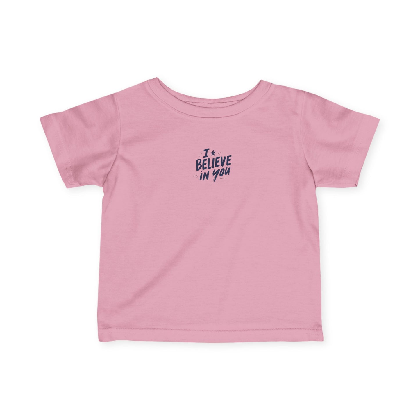 I Believe In You Infant Tee | Encouraging Baby Shirt, Minimal Script