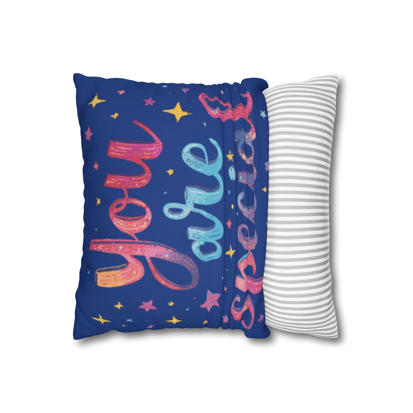 You Are Special Pillowcase | Square Poly Canvas Pillowcase, Inspirational Typography