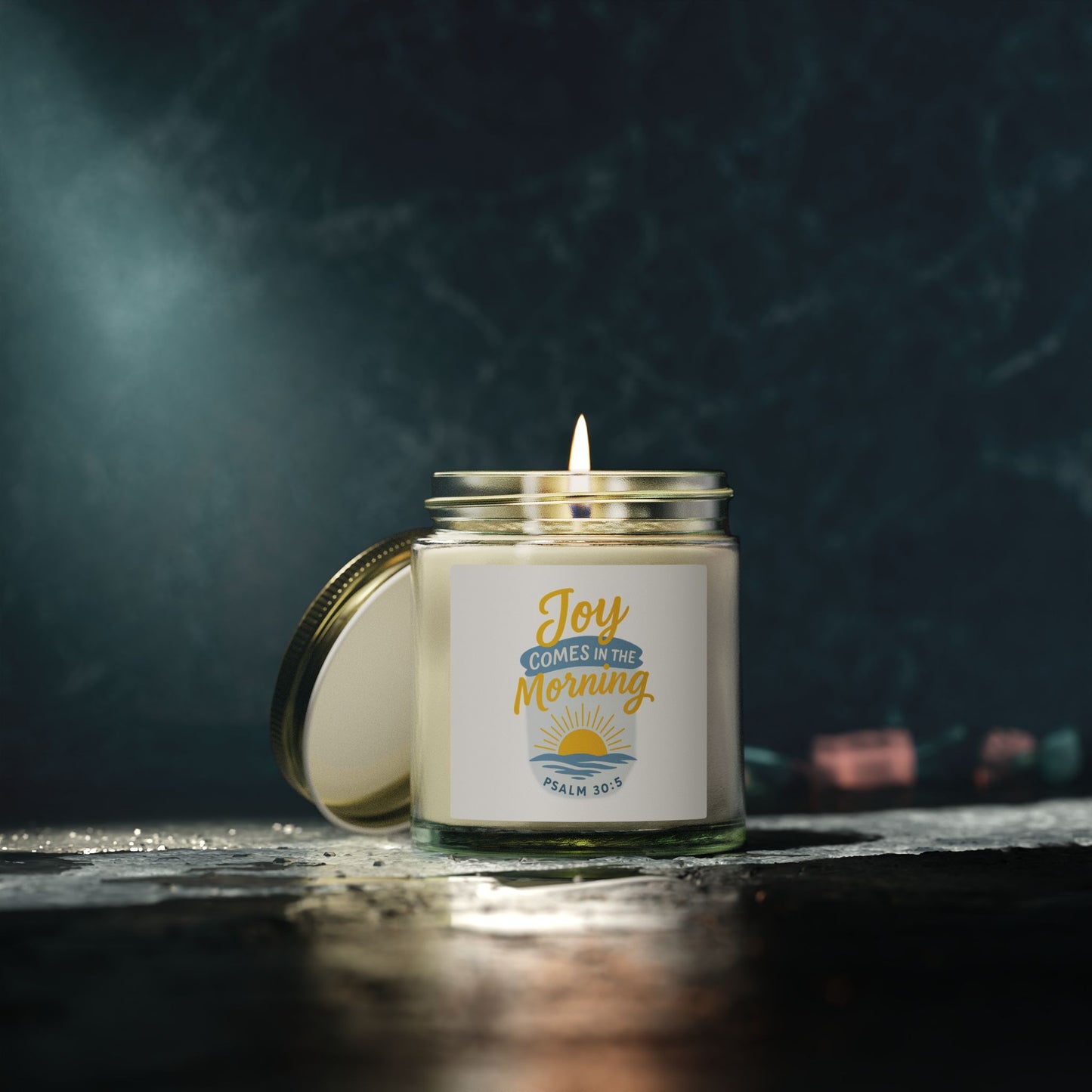 Scented Candles, Coconut Apricot Wax (4oz, 9oz)