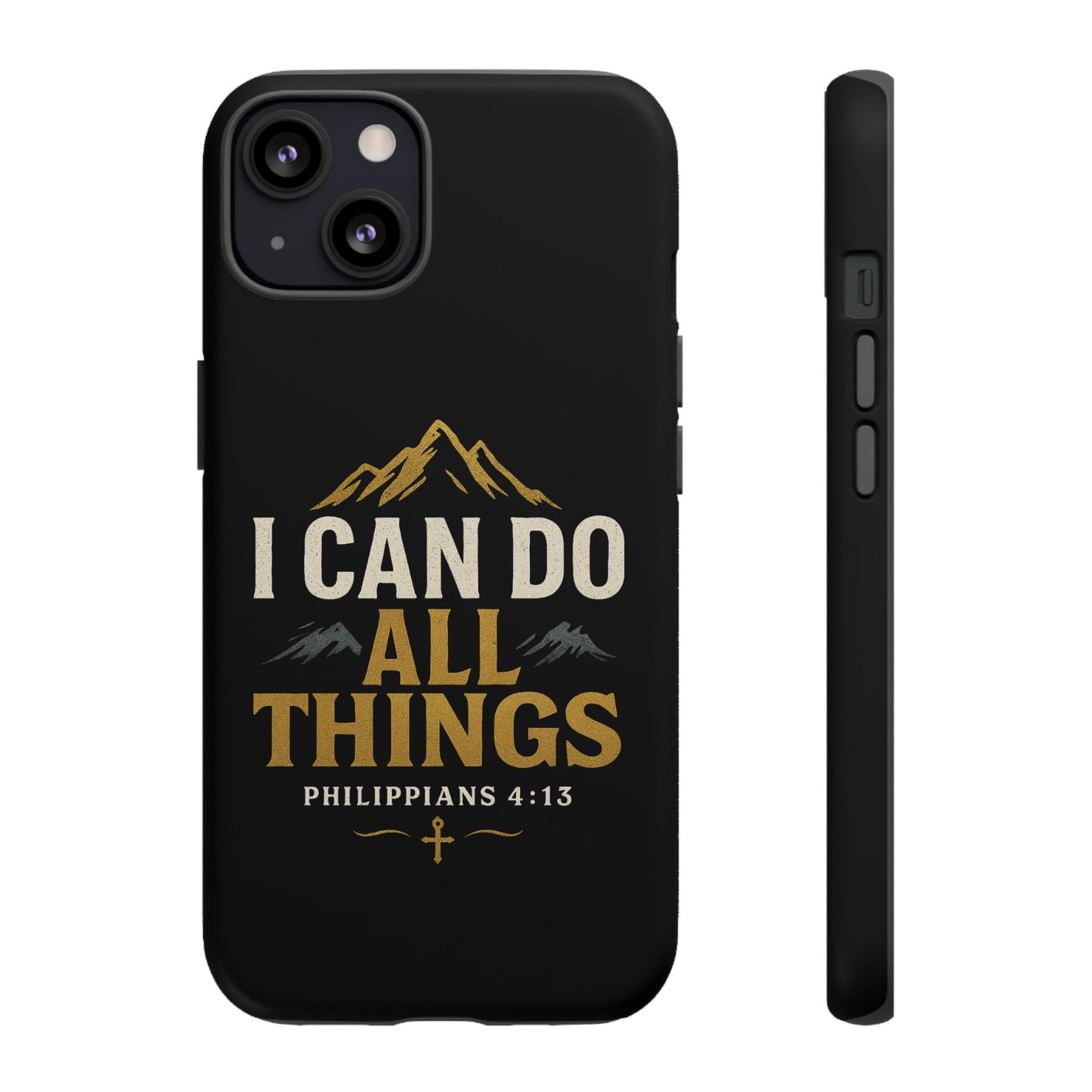 I Can Do All Things Phone Case, Inspirational Phone Cover, Christian Gift, Motivational Tech Accessory, Bible Verse Case, Tough Cases
