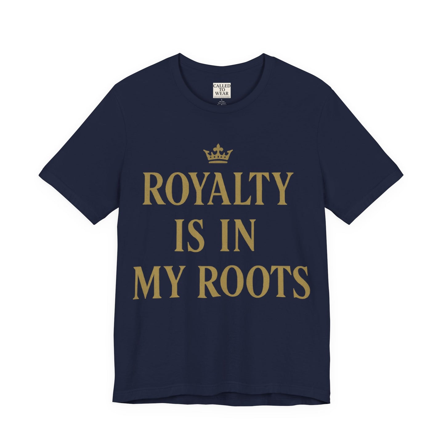 Royalty Roots Tee - Unisex Jersey Short Sleeve T-Shirt, Perfect for Family Gatherings, Casual Outings, Birthdays, Gifts