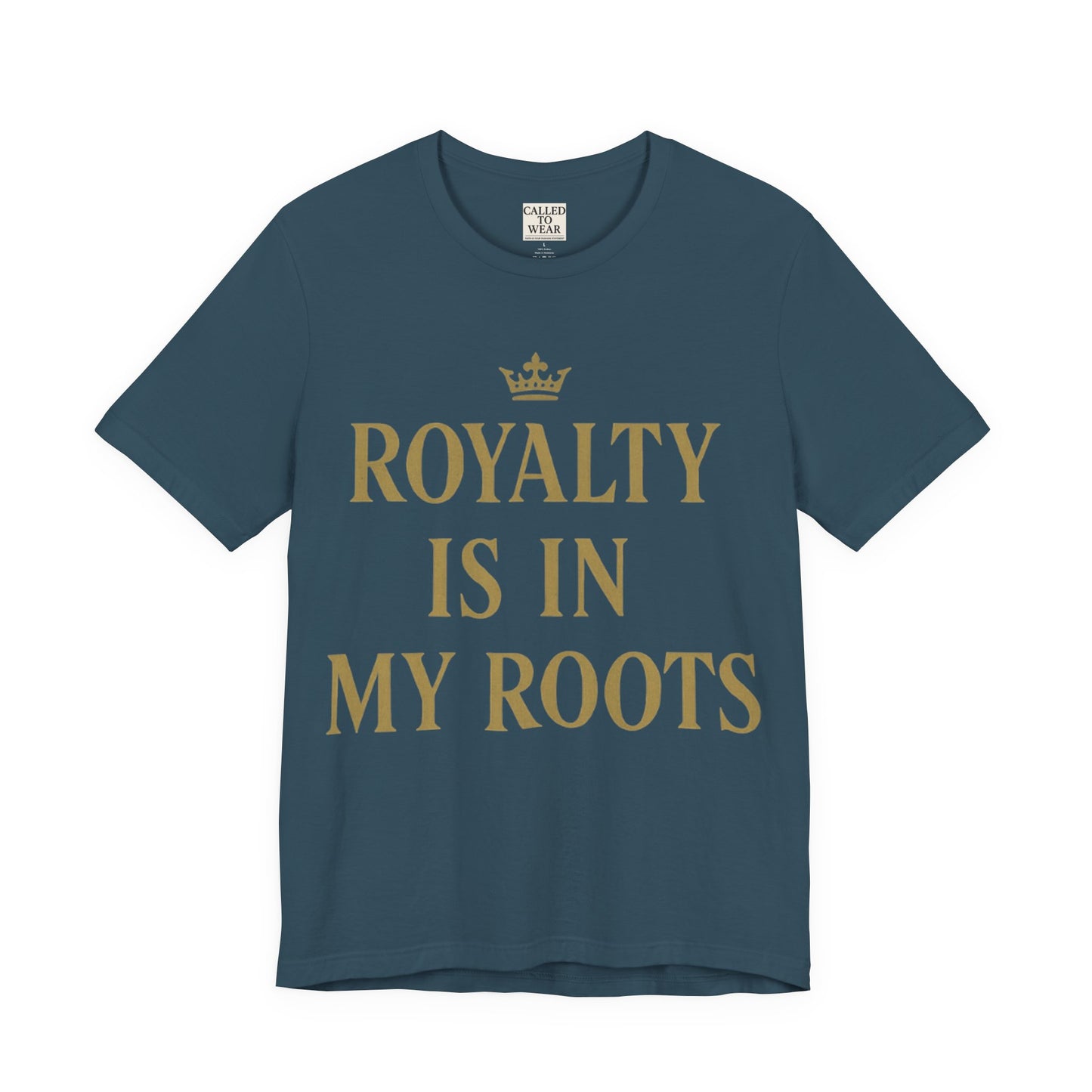 Royalty Roots Tee - Unisex Jersey Short Sleeve T-Shirt, Perfect for Family Gatherings, Casual Outings, Birthdays, Gifts